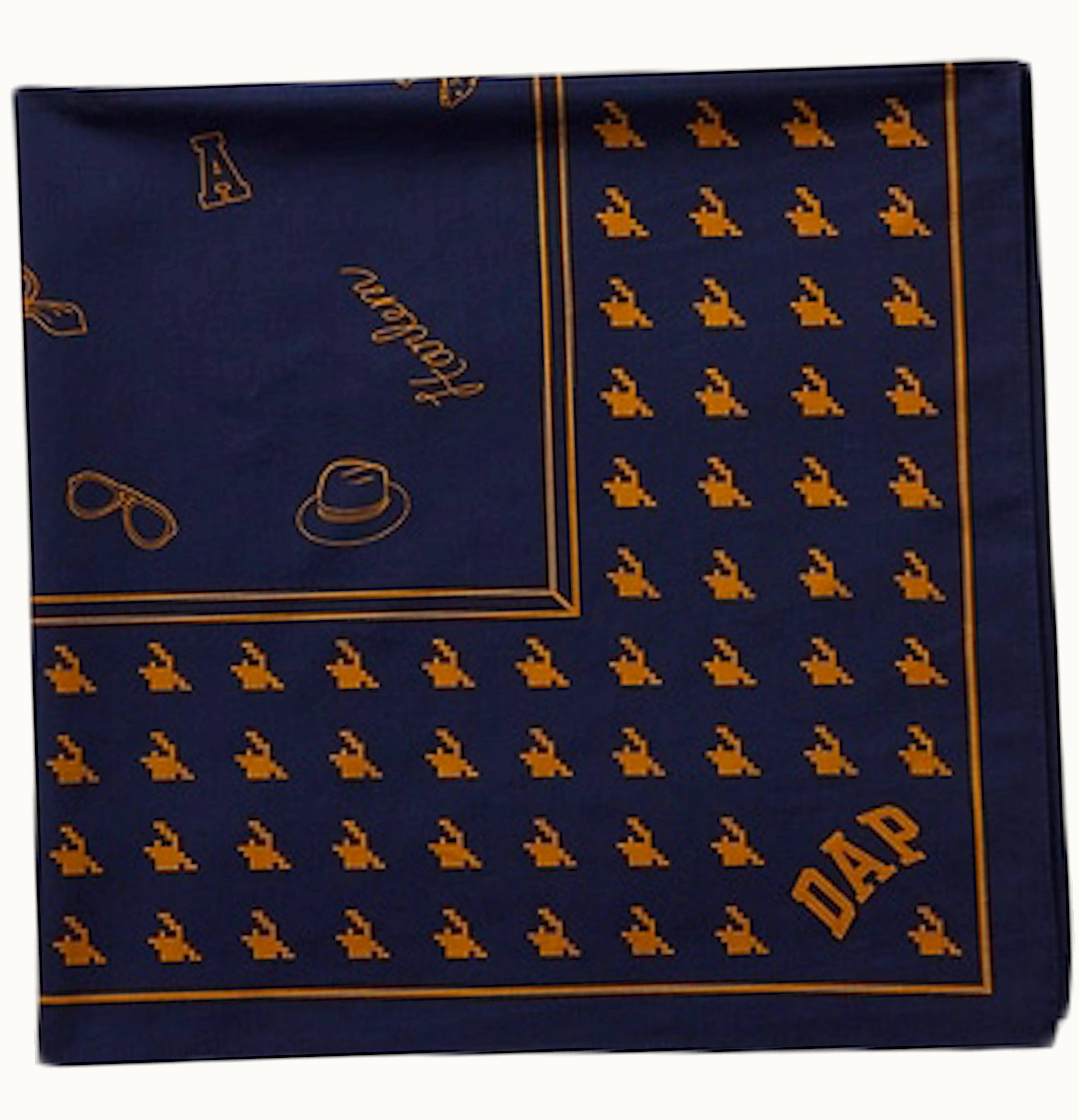 Gap X Dap Logo Scarf Navy Uniform