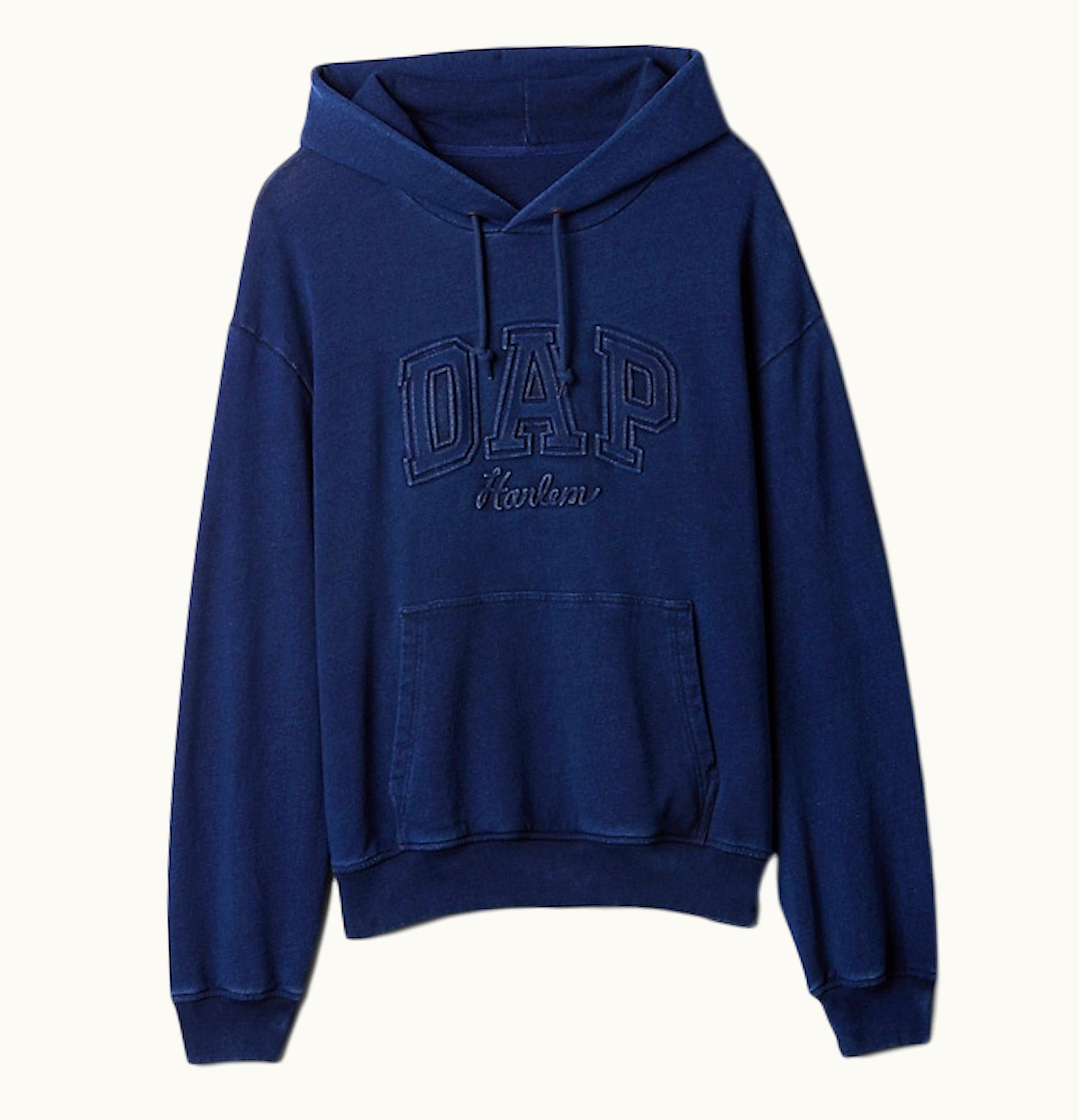 Gap X Dap Denim Logo Hoodie Dark Indigo
