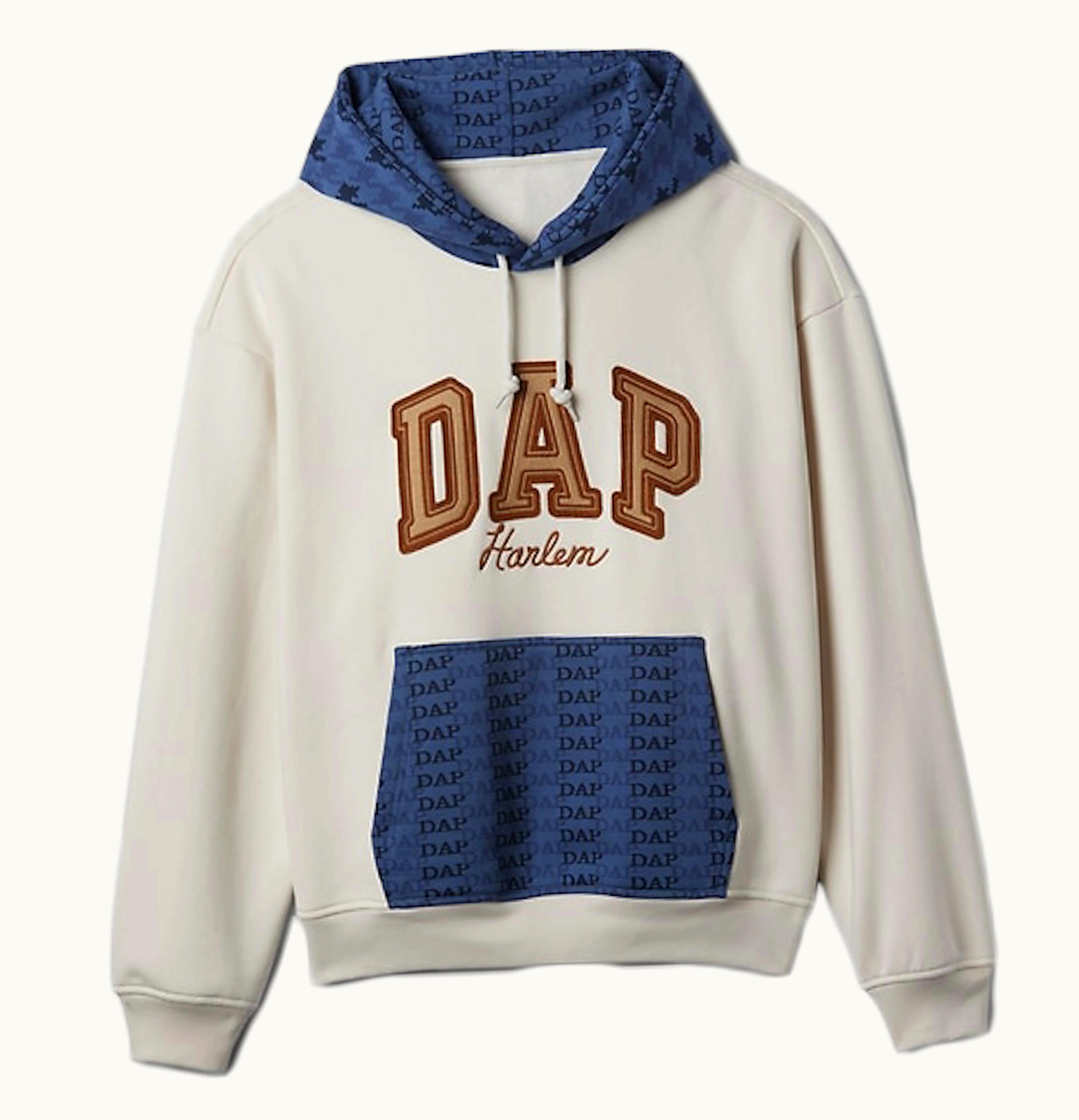 Gap X Dap Colorblock Logo Hoodie Carls Stone