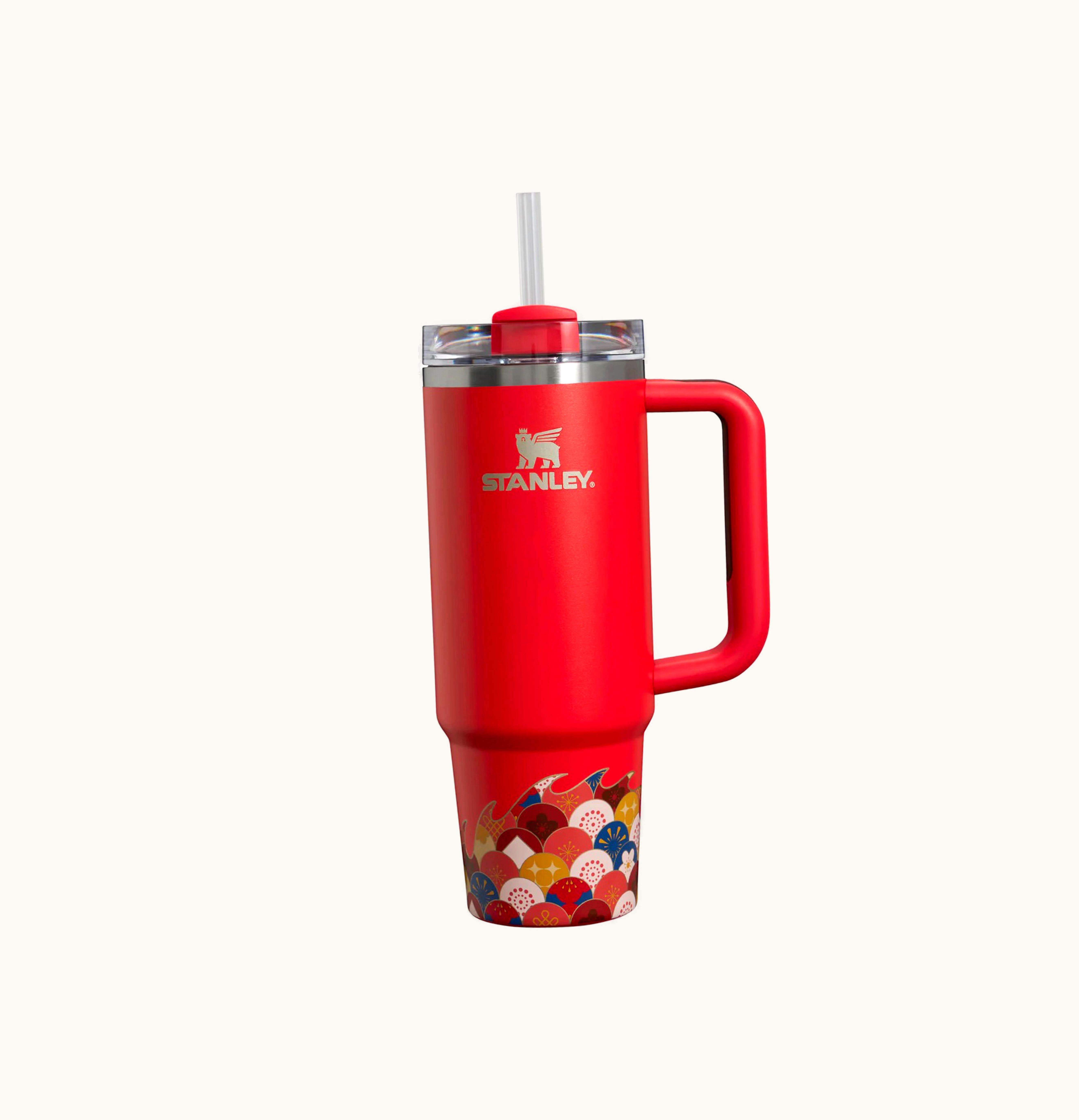 Stanley Stanley The Lunar New Year Limited Edition Flowstate Quencher 30oz Tumbler Red Dragon