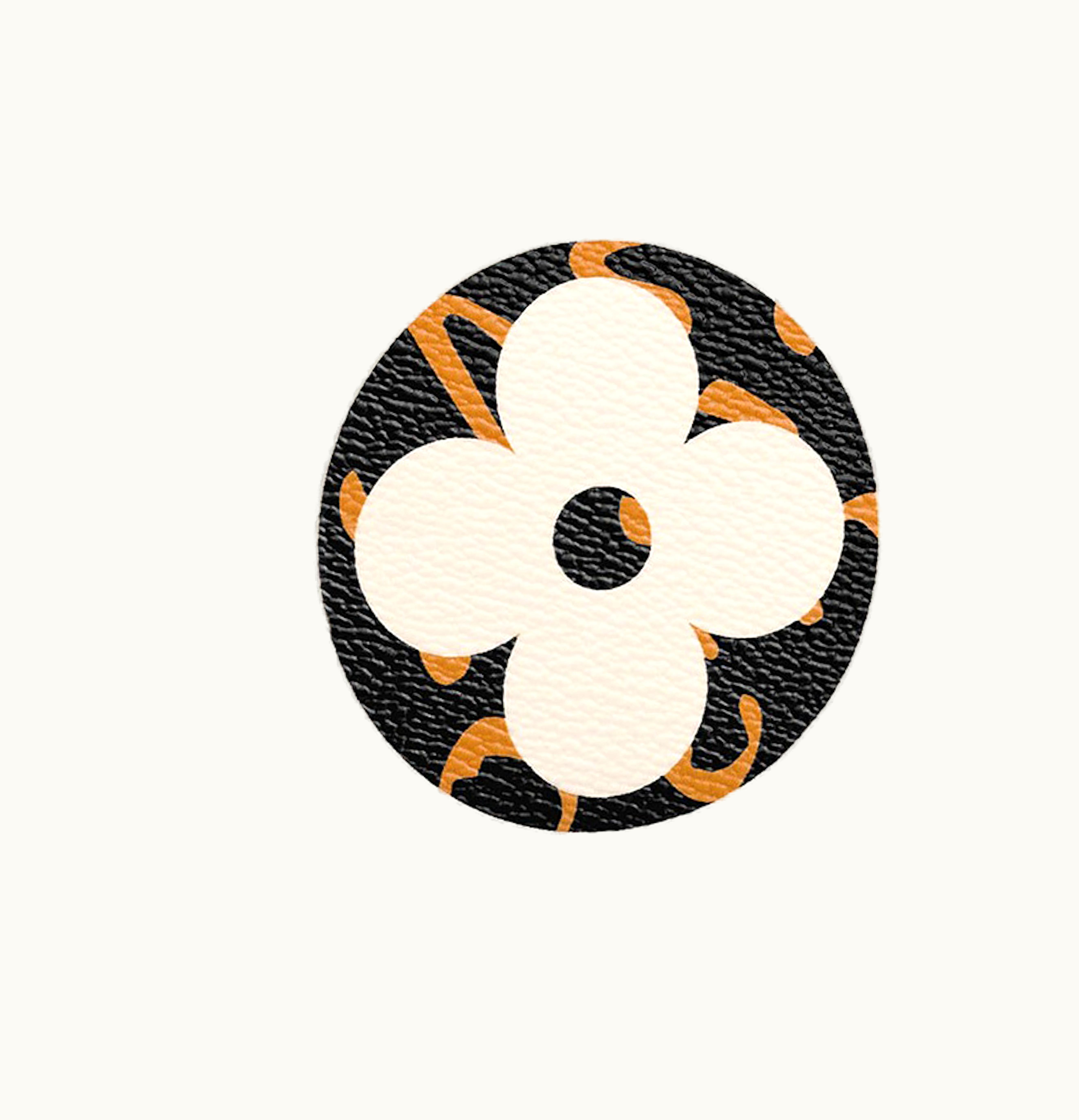 Louis Vuitton Louis Vuitton Zippy Coin Purse Giant Monogram Jungle White Multicolor