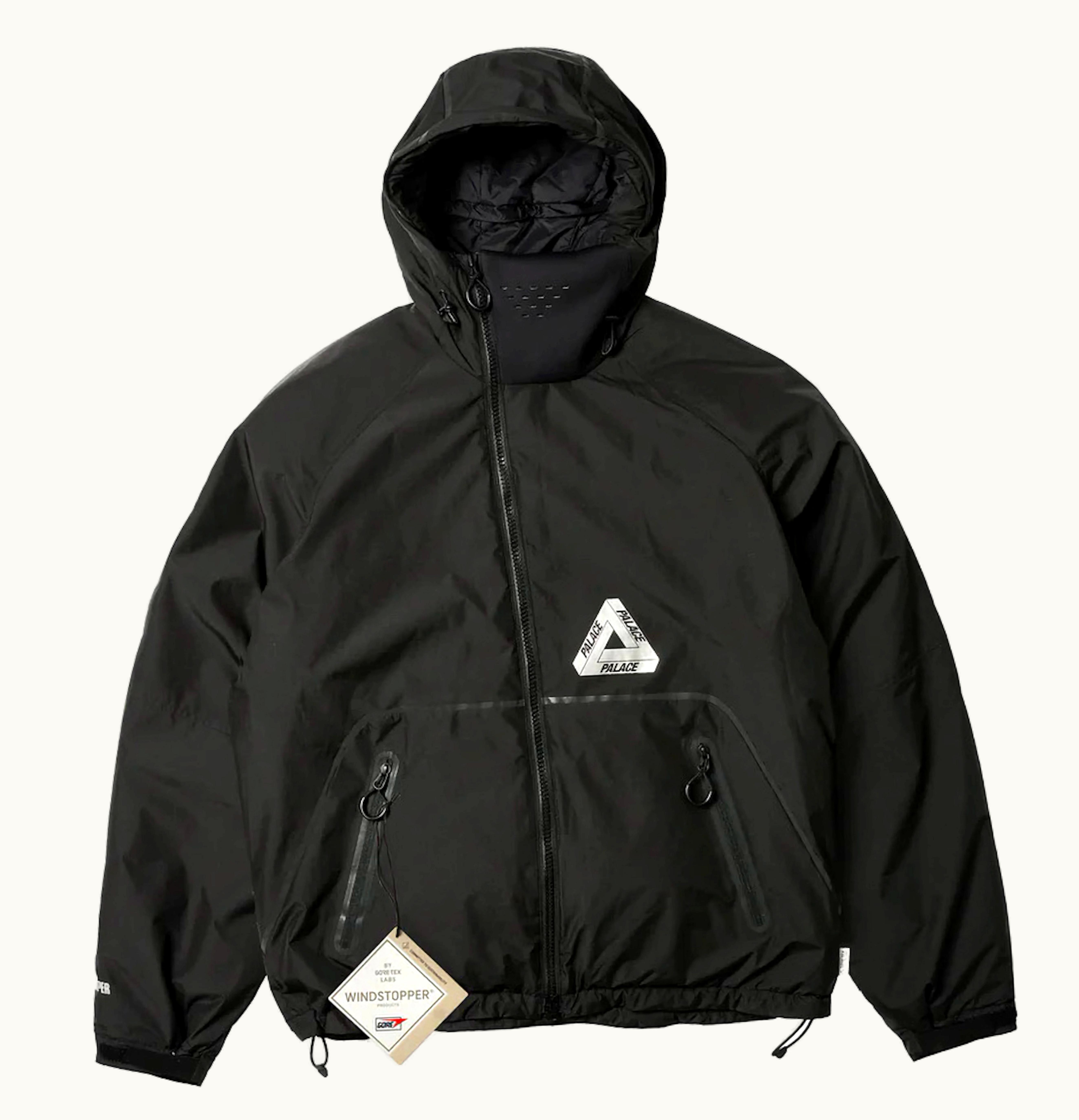 Palace Palace Gore Tex Windstopper Mask Jacket Black
