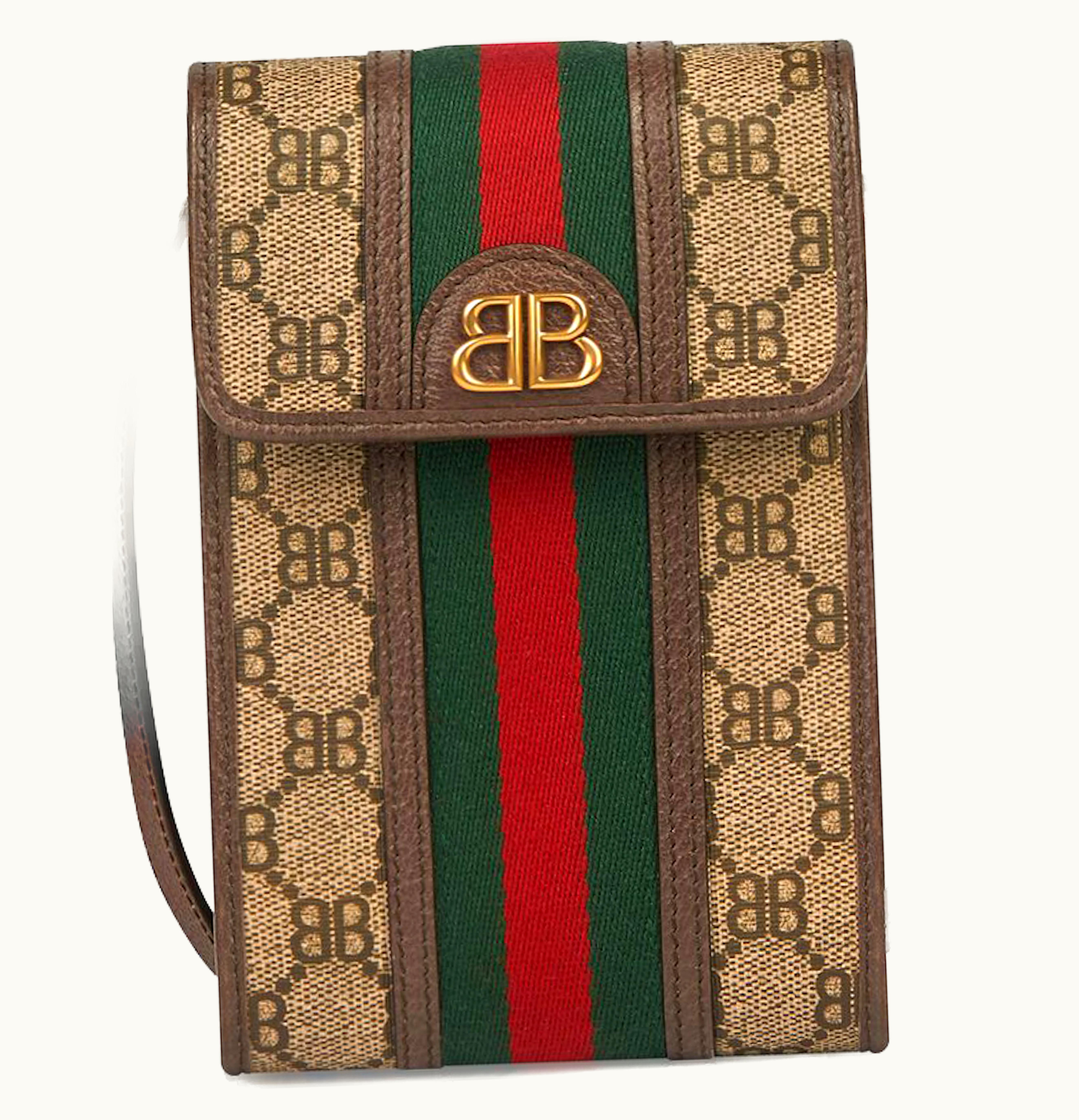 Gucci Gucci x Balenciaga The Hacker Project Phone Bag Beige