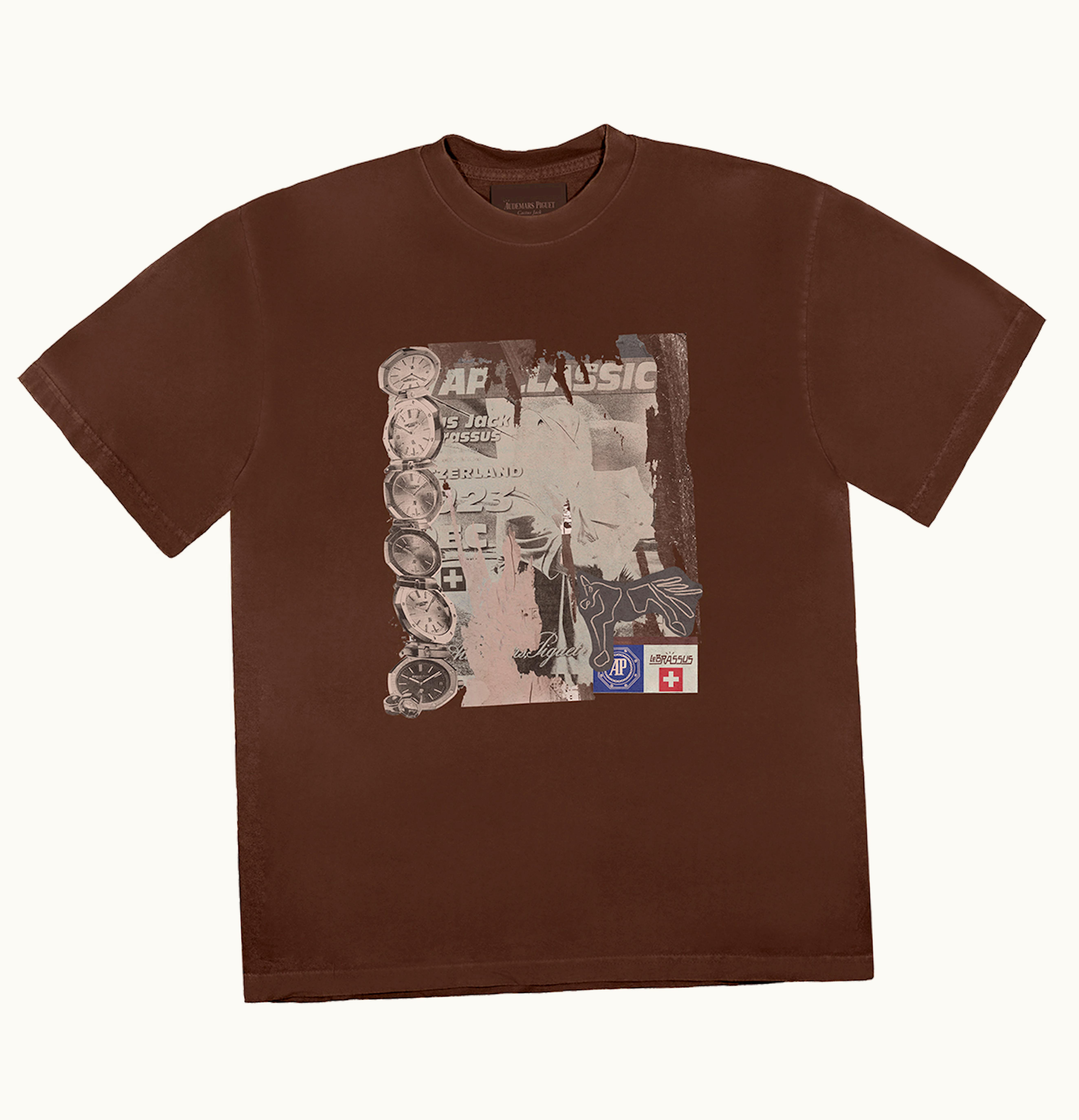 Travis Scott Travis Scott CJ X Audemars Piguet Classic Tee Red