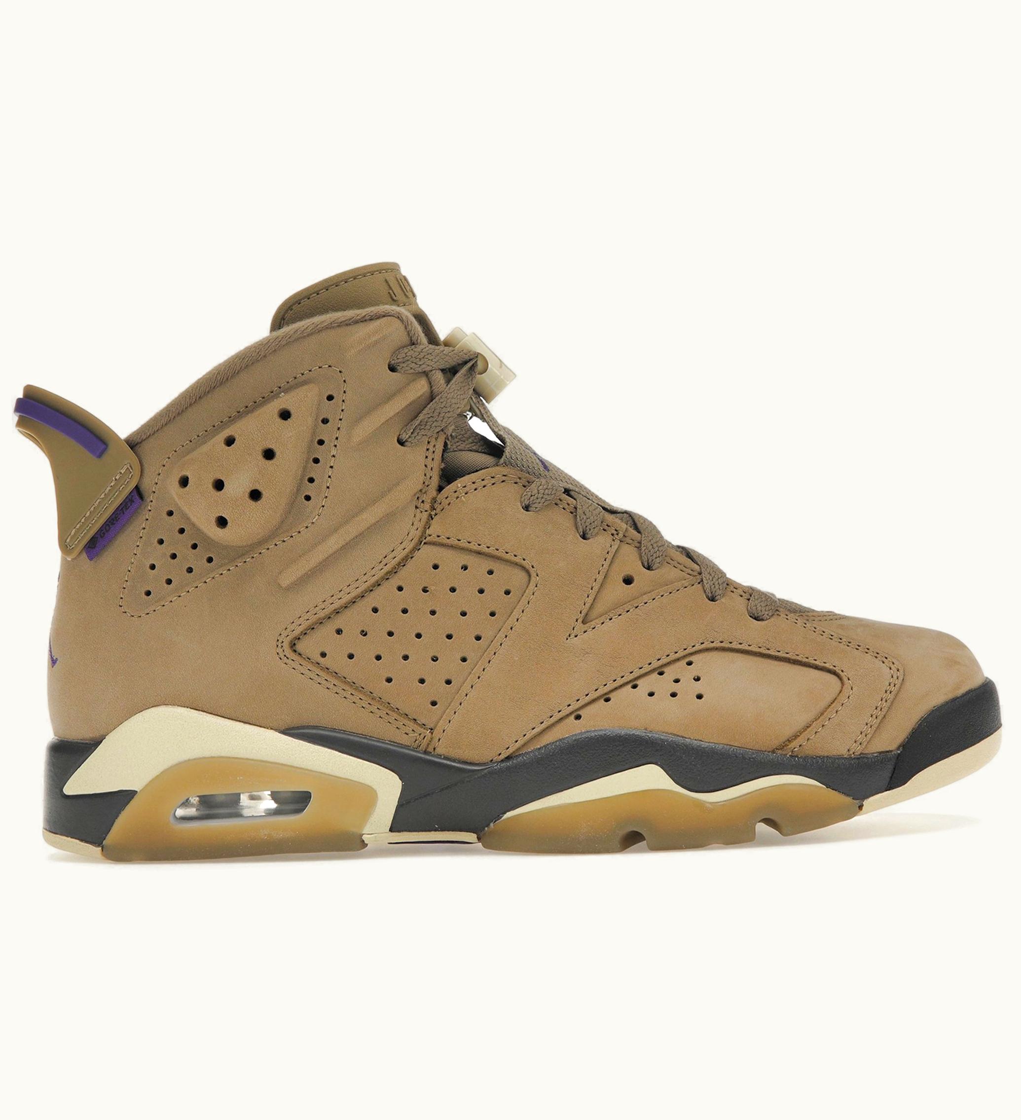 Jordan Air Jordan 6 Retro Gore Tex Brown Kelp Womens