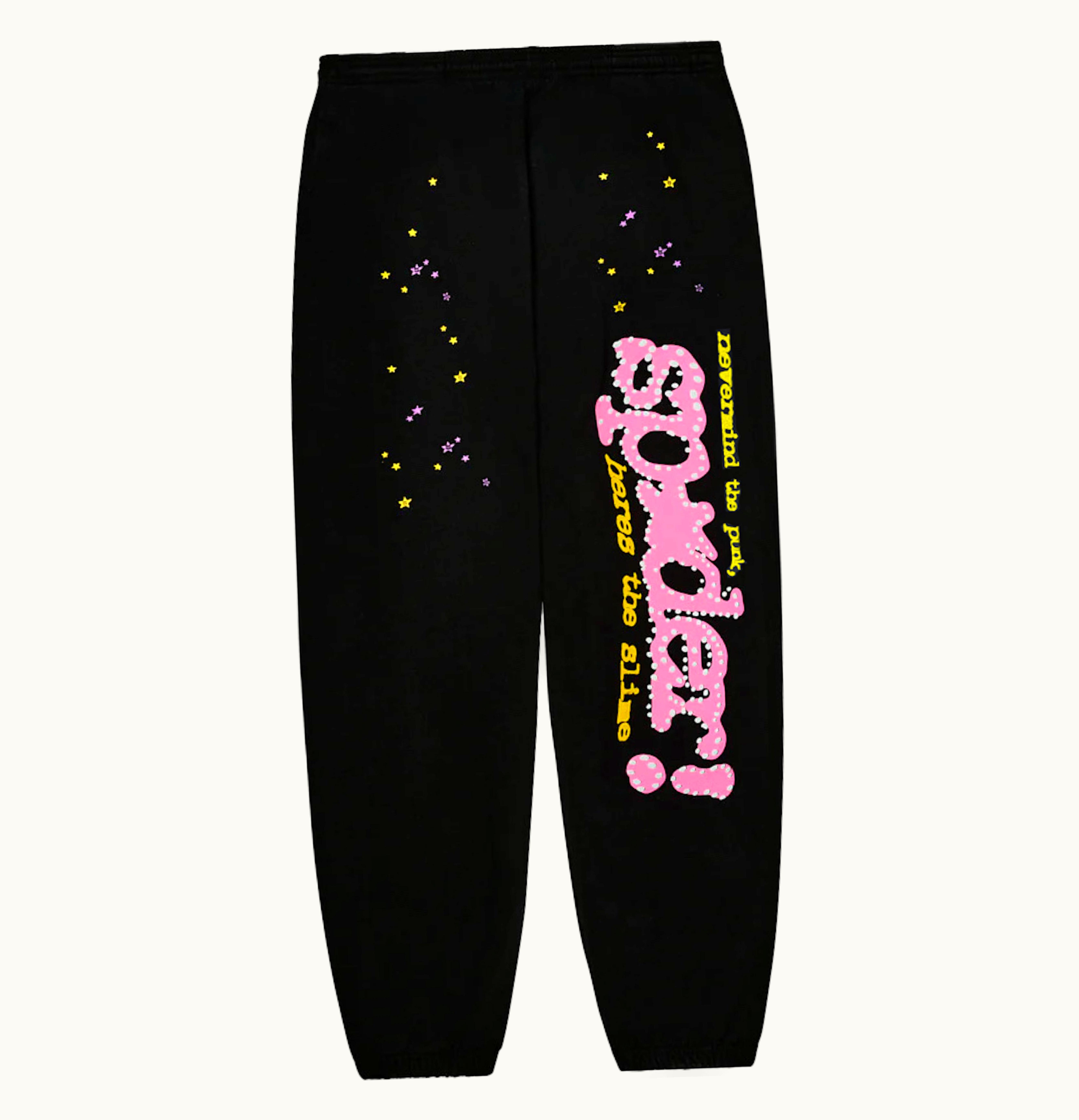 Sp5der Sp5der Pnk V2 Sweatpant Black