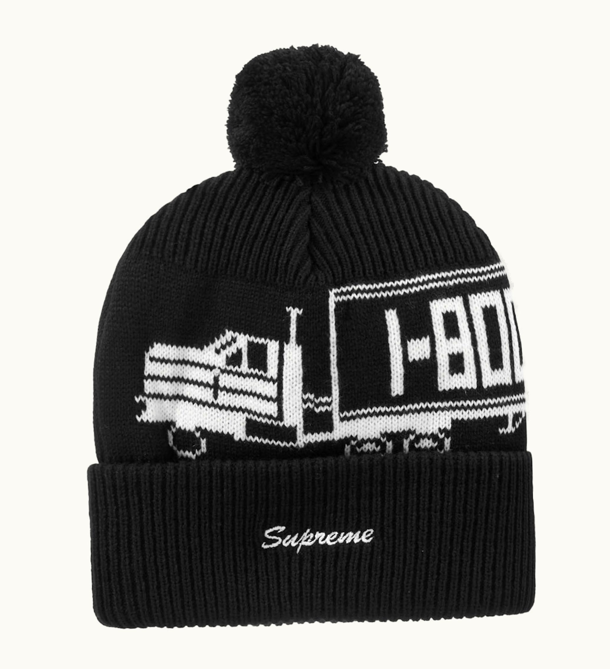 Supreme Supreme 18 Wheeler Beanie Black