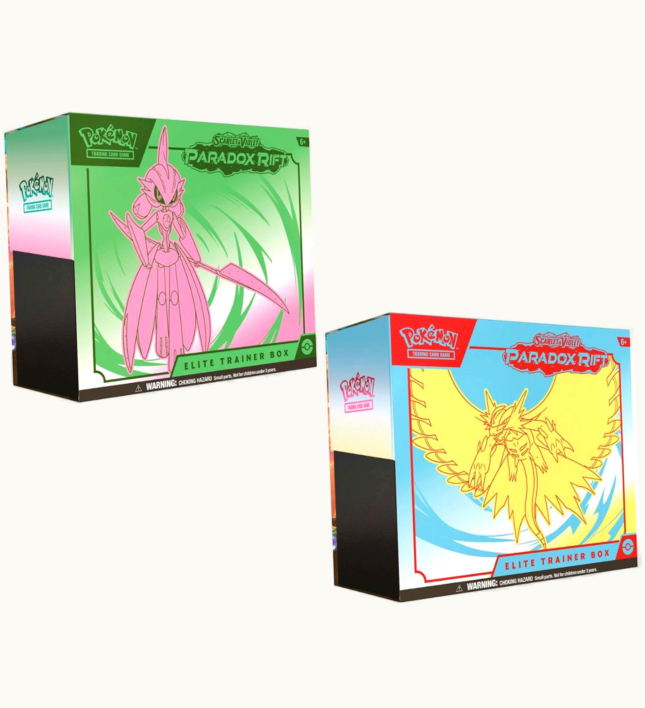 Pokemon Pokemon TCG Scarlet Violet Paradox Rift Elite Trainer Box 2x Bundle