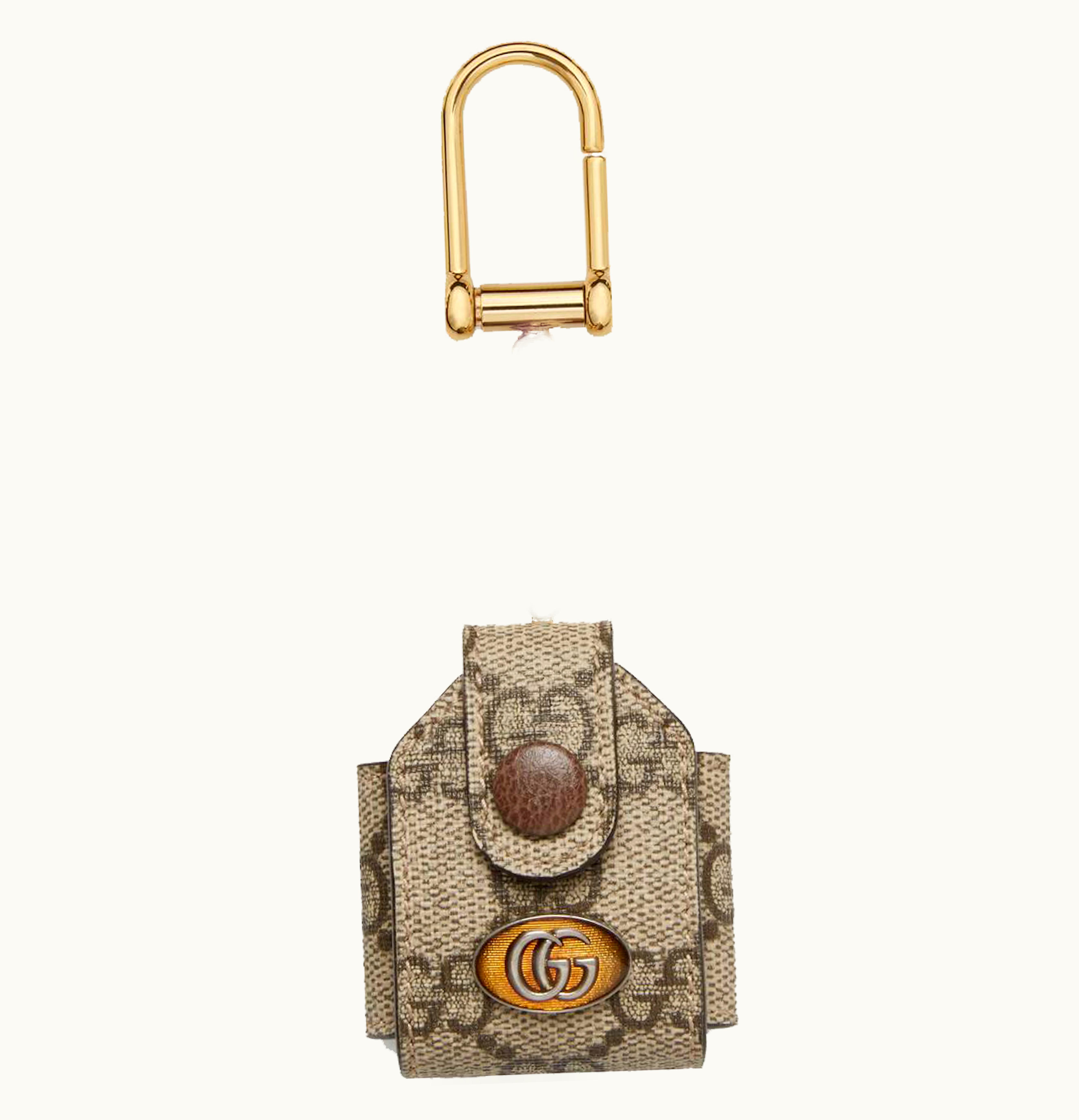Gucci Gucci AirPods Case Ophidia GG Beige Ebony