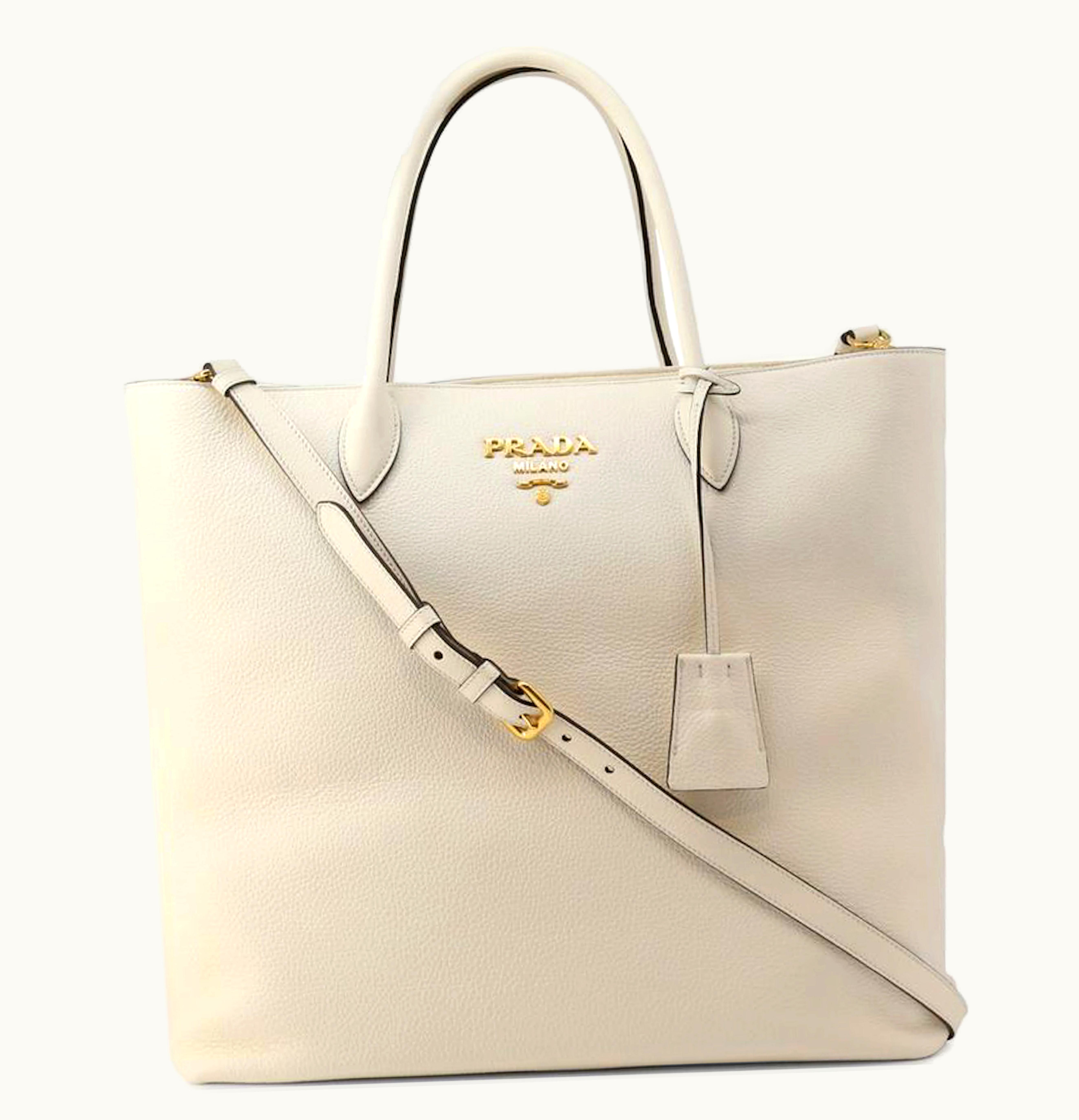 Prada Prada Shoulder Bag Bianco Beige
