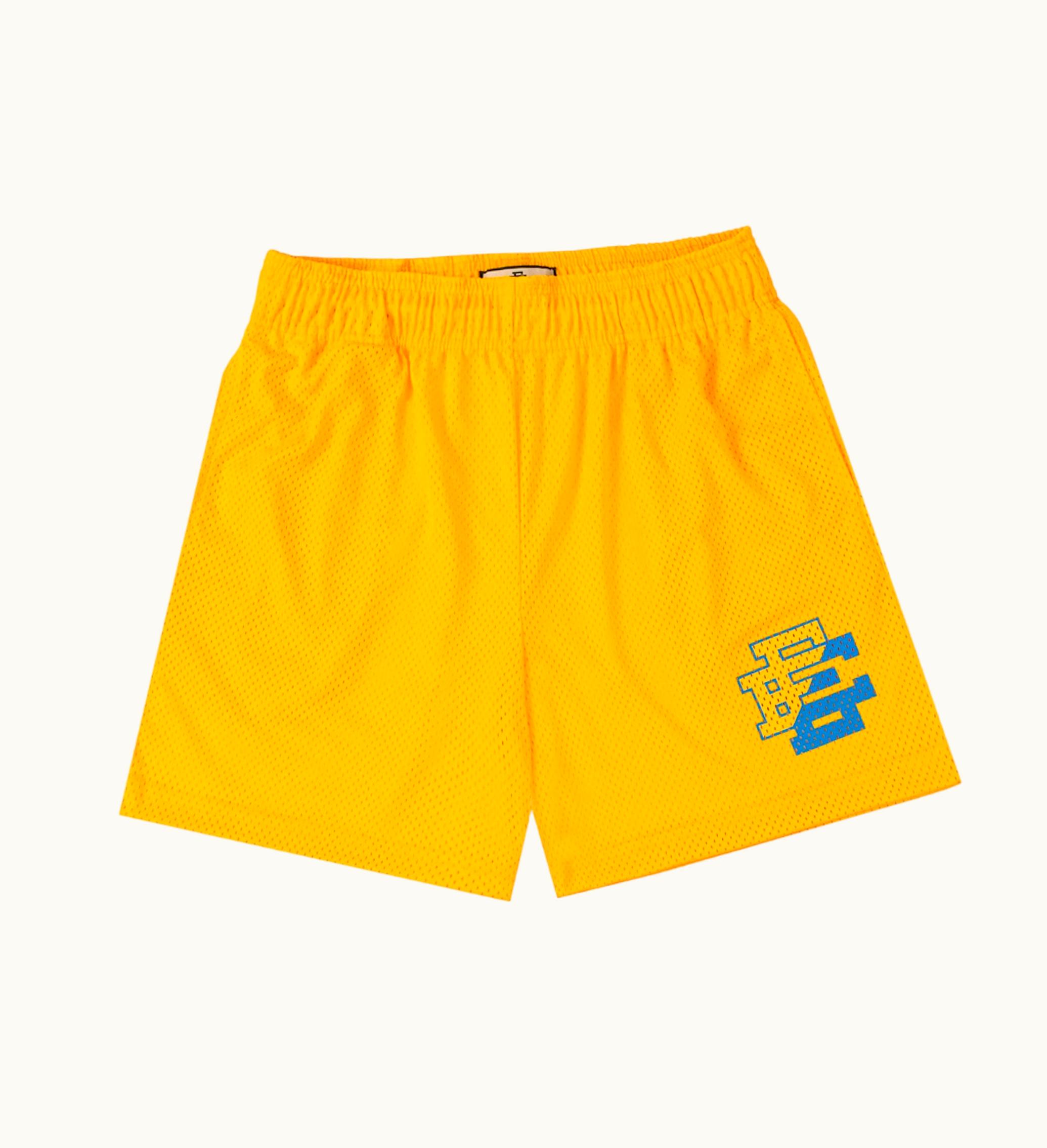 Eric Emanuel Eric Emanuel EE Basic Short Yellow Baby Blue Split