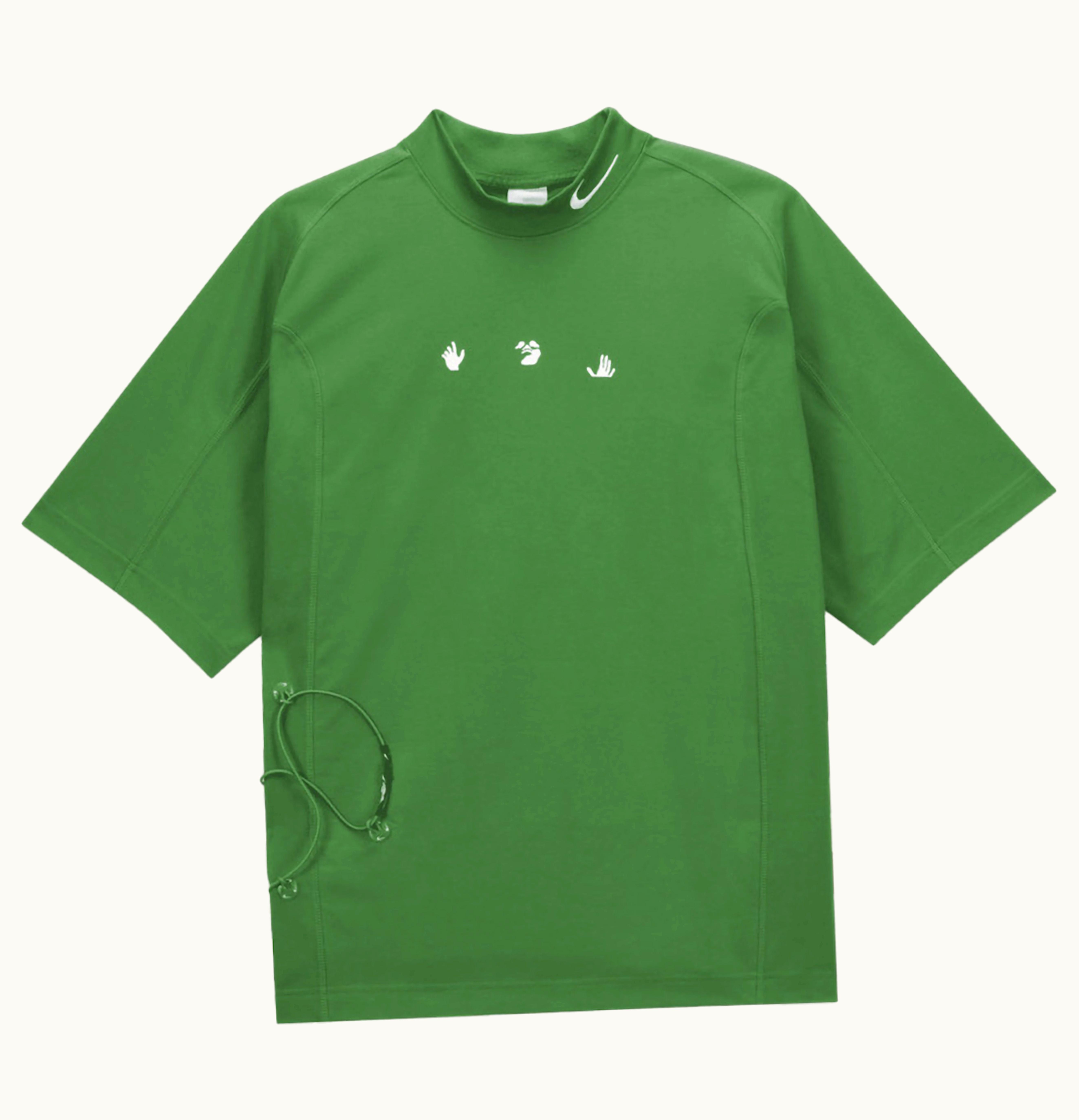 Nike Nike X Off White Short Sleeve Top Green