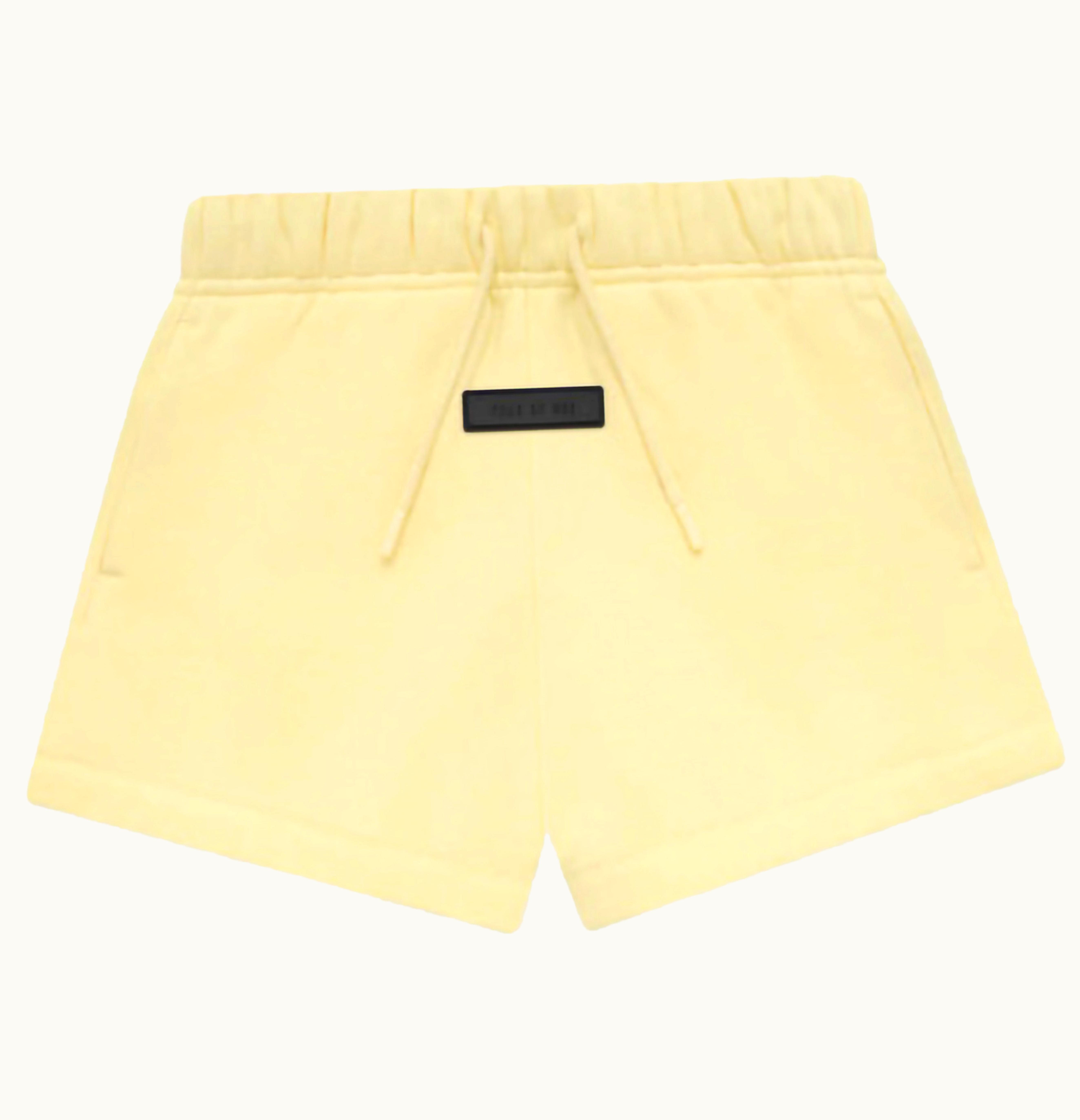 Fear of God Fear Of God Essentials Kids Running Short Garden Yellow