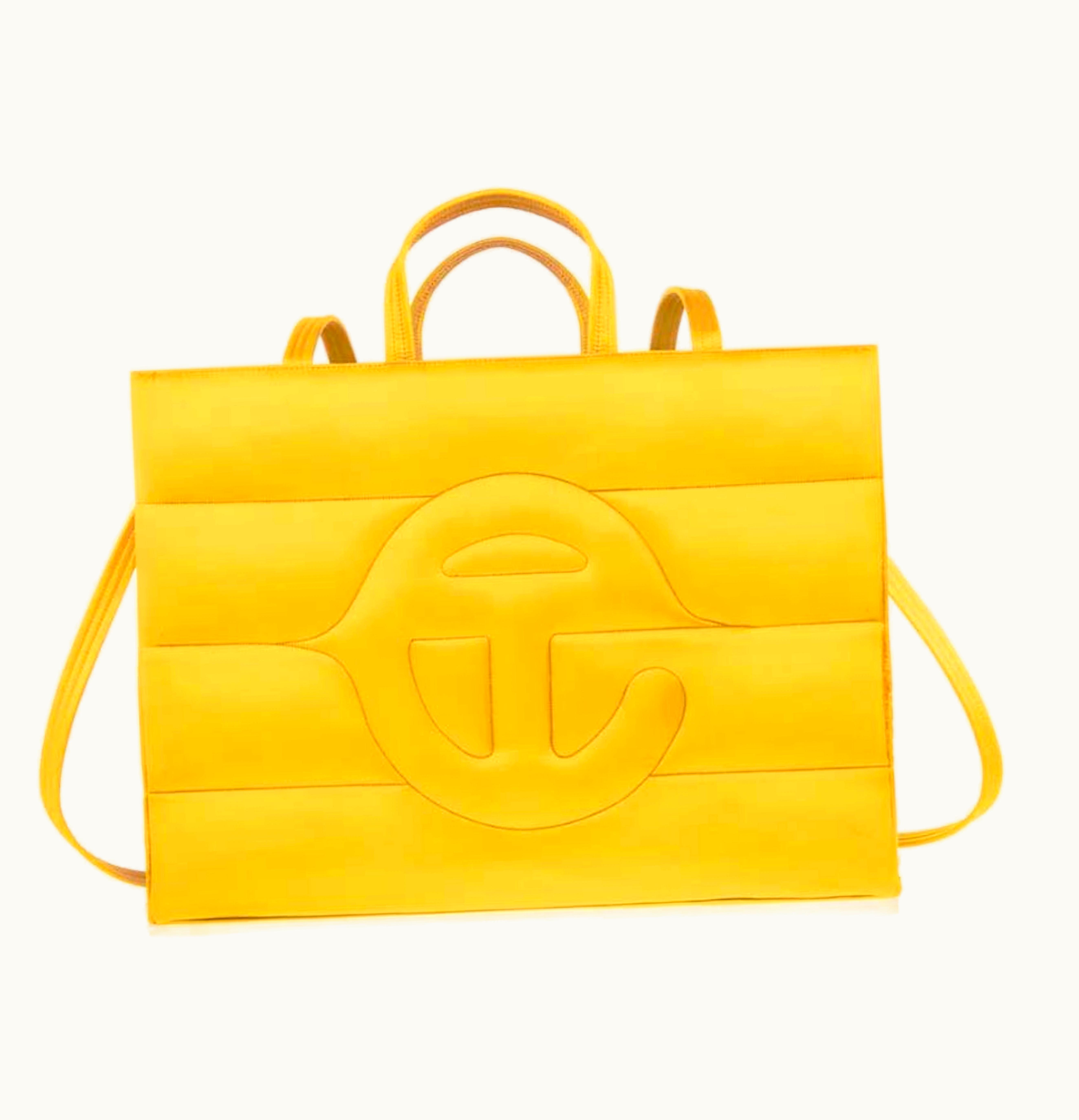 Telfar Telfar Medium Puff Shopping Bag Yellow