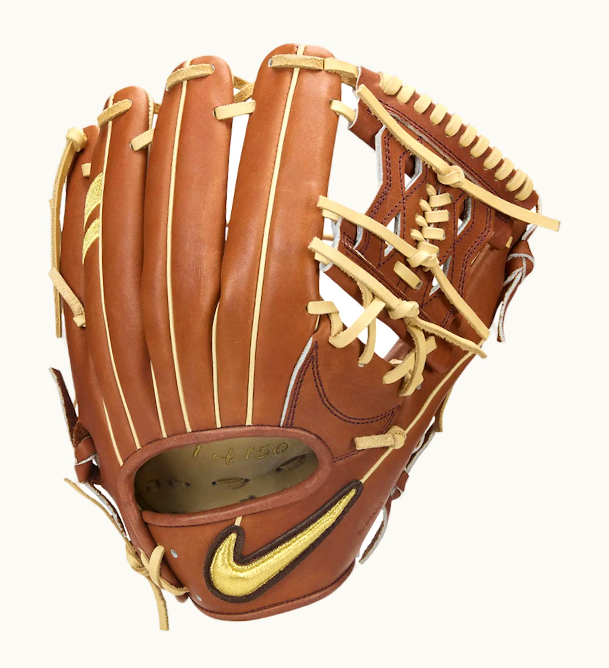 Nike Nike Shado Elite J Series Baseball Fielding Glove Right Handed Throw Brown