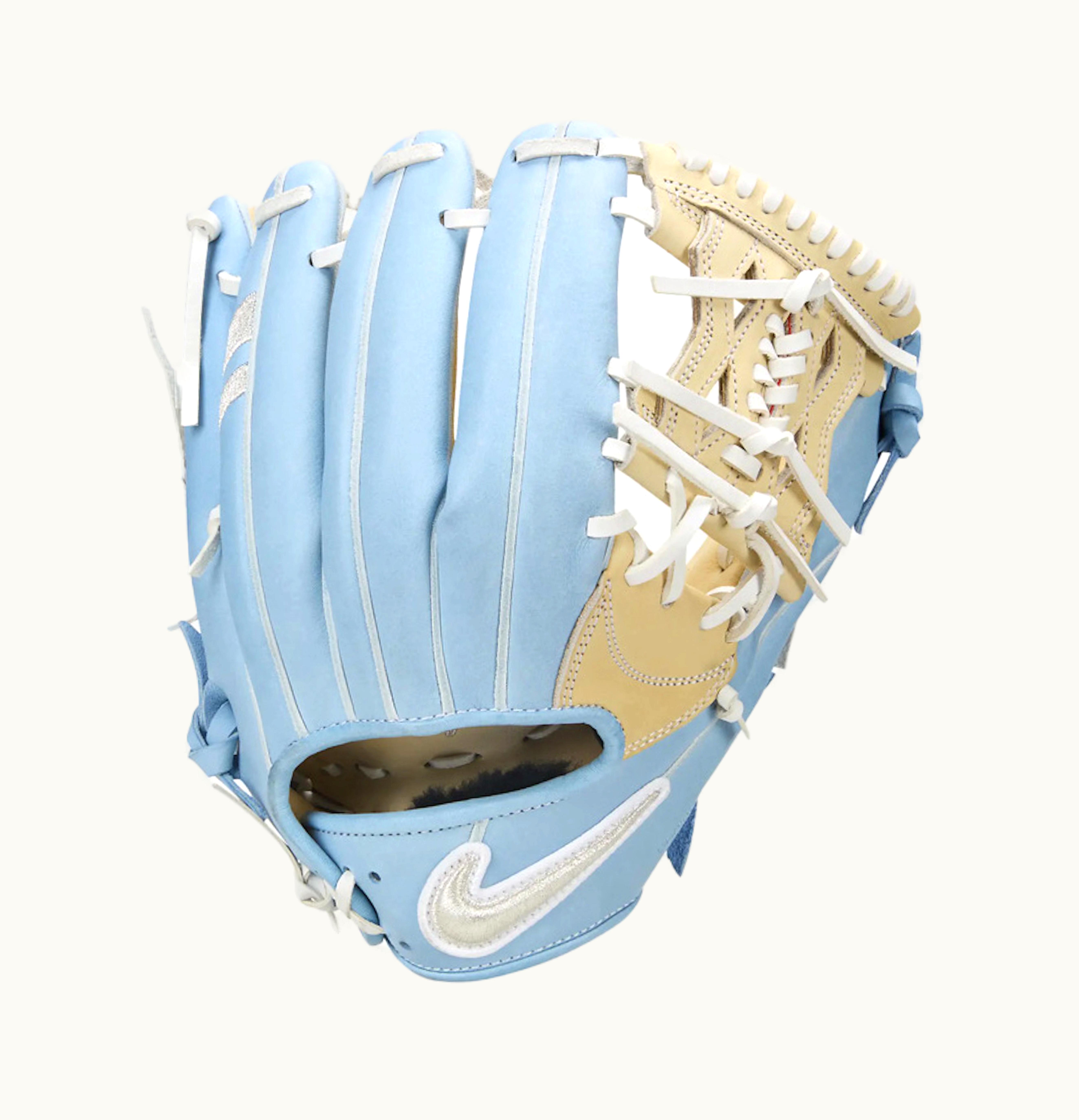 Nike Nike Shado Elite J Series Baseball Fielding Glove Right Handed Throw Light Blue