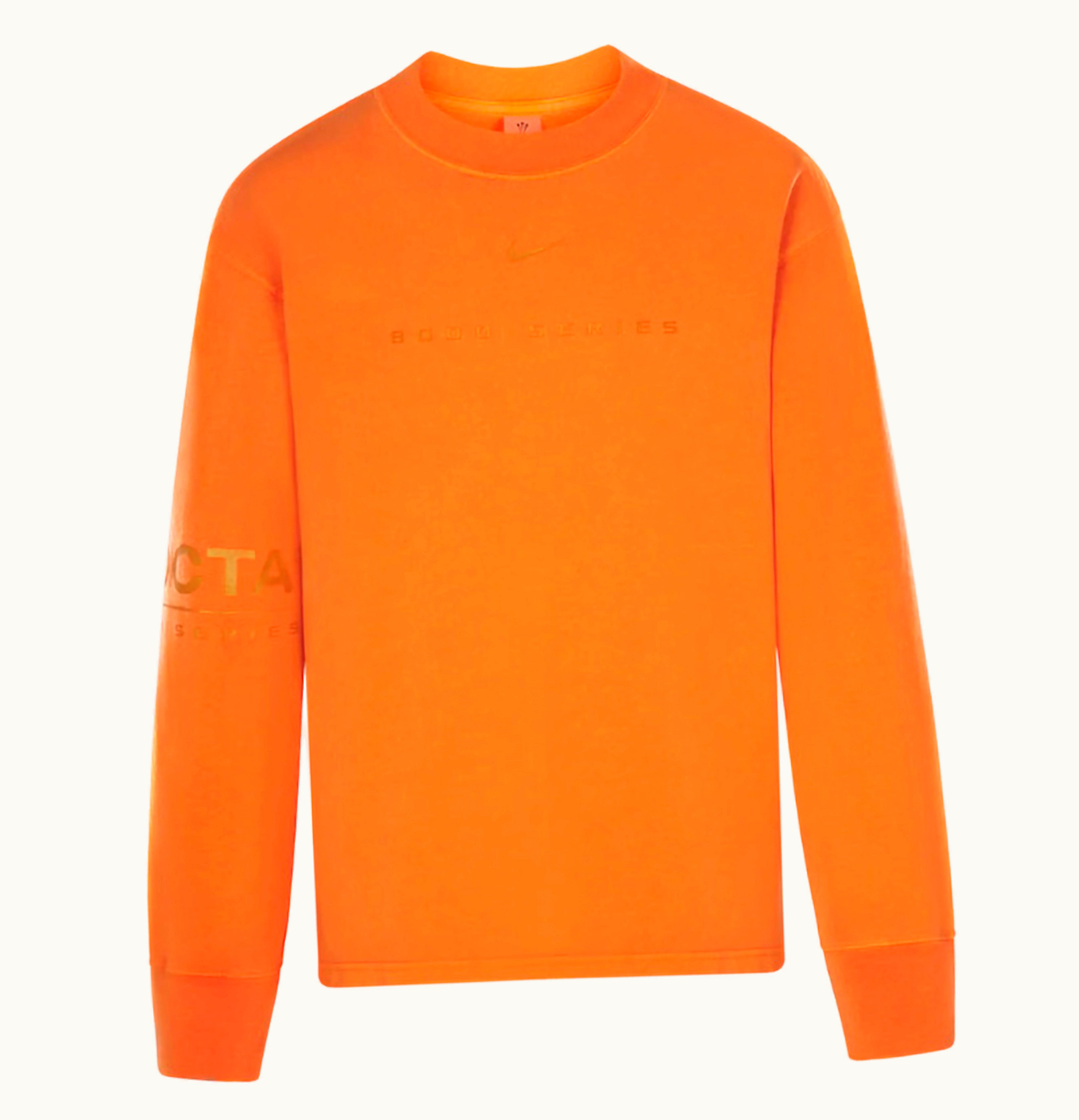 Nike Nike X NOCTA Ascent L S Tee Orange Horizon