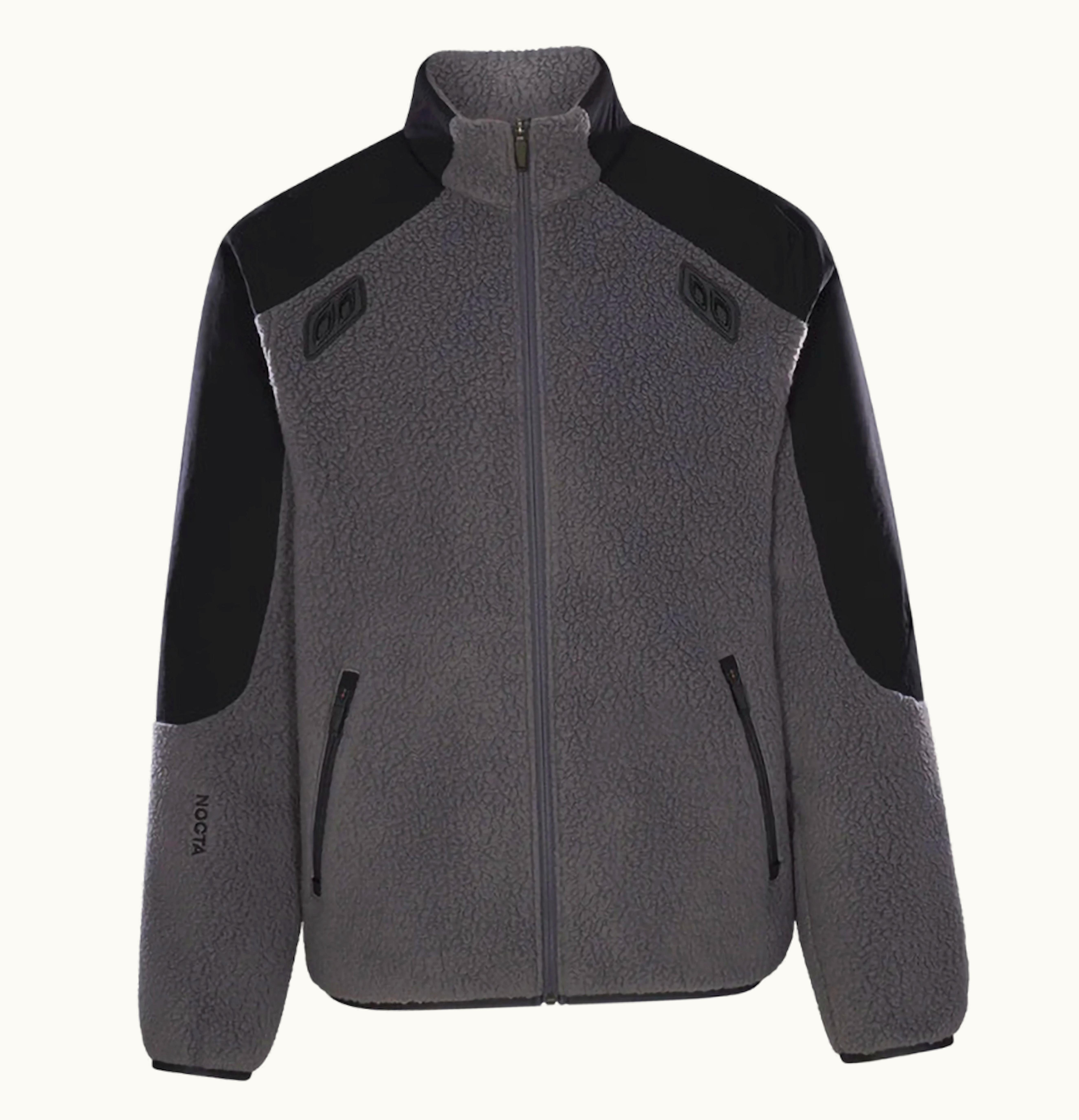 Nike Nike X NOCTA Tahr Sherpa Zip Up Jacket Asia Sizing Iron Grey