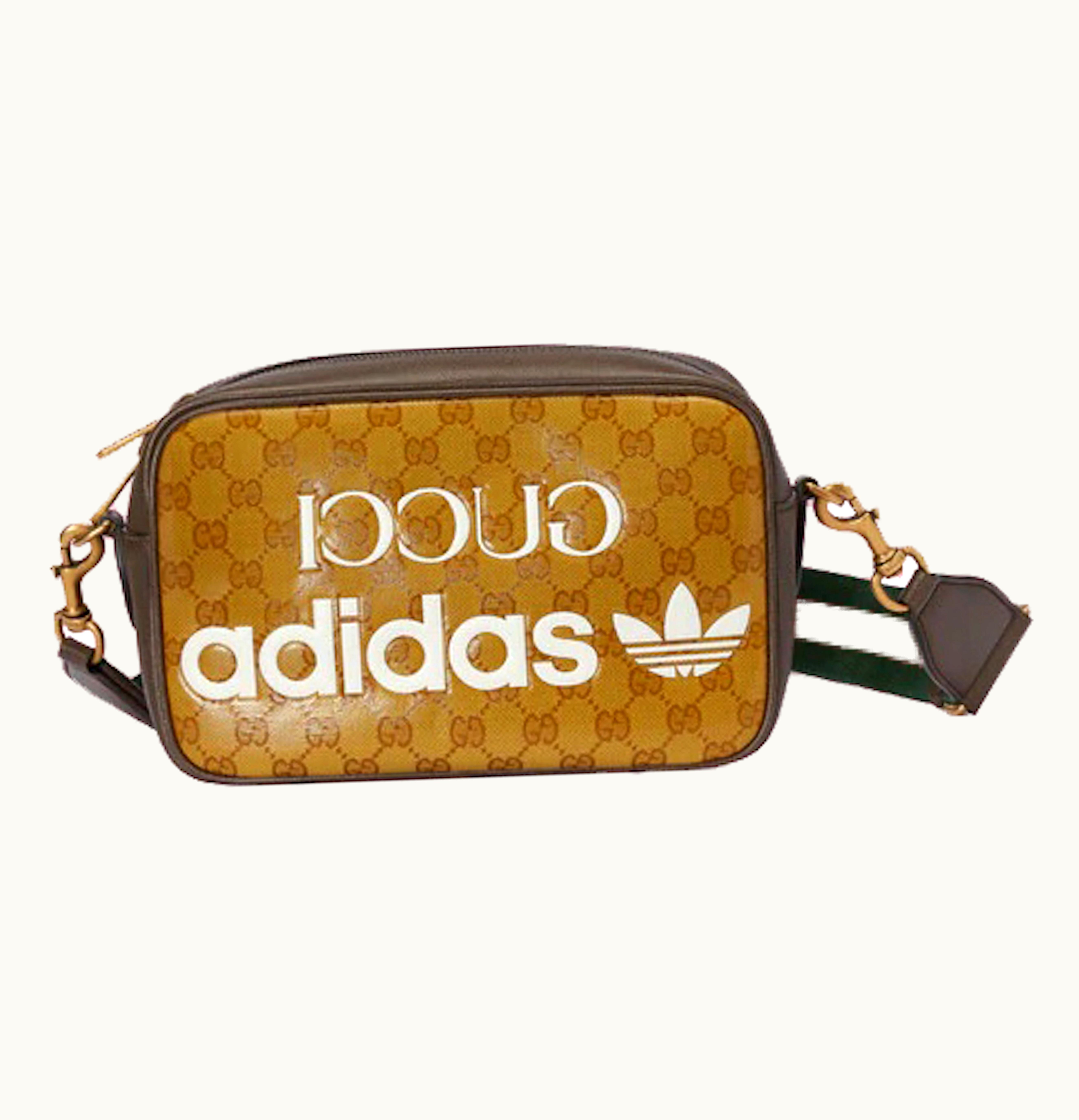Gucci Gucci x adidas Small Shoulder Bag Beige Brown