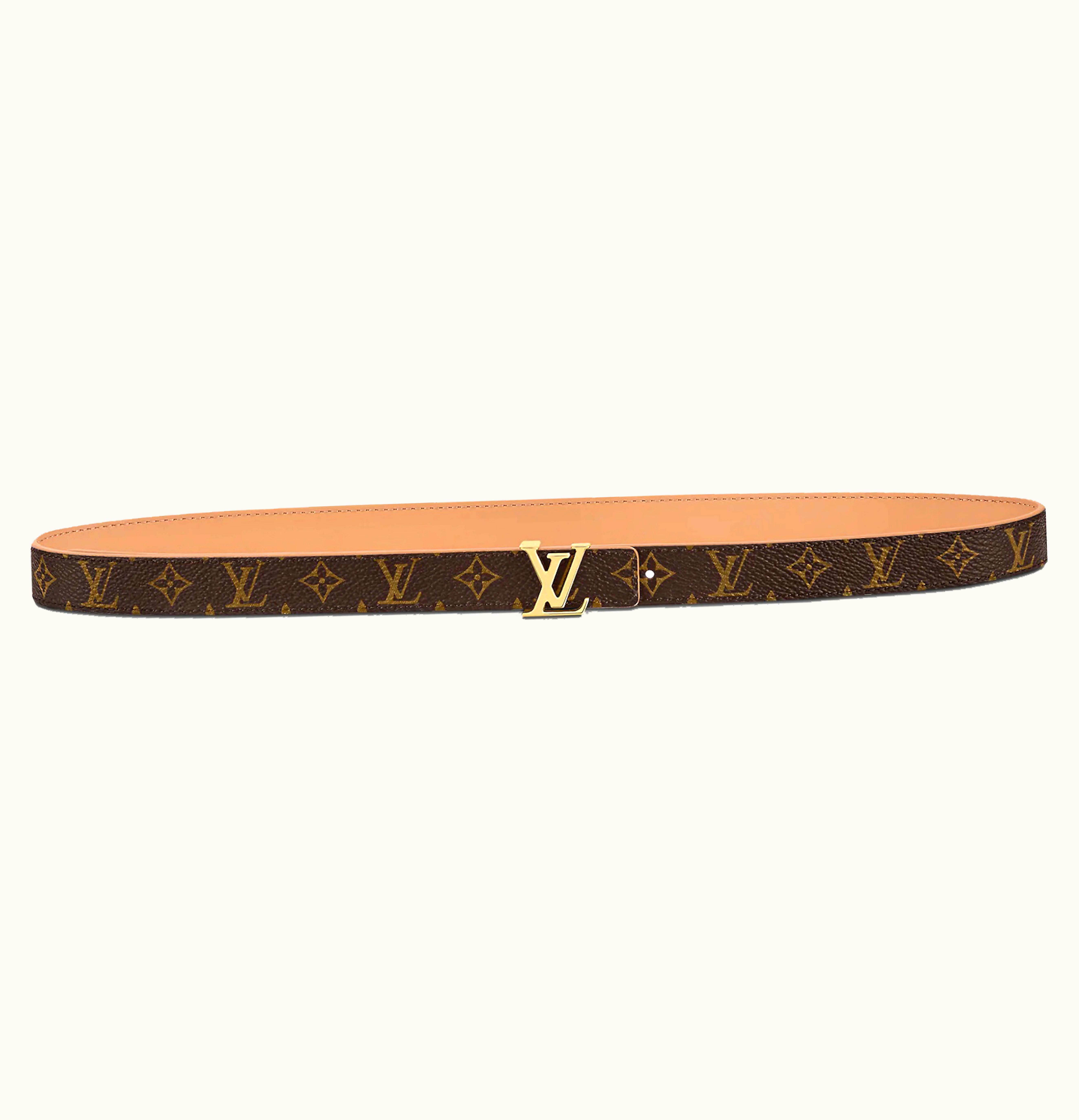 Louis Vuitton Louis Vuitton LV Iconic 20MM Reversible Belt Arizona Beige