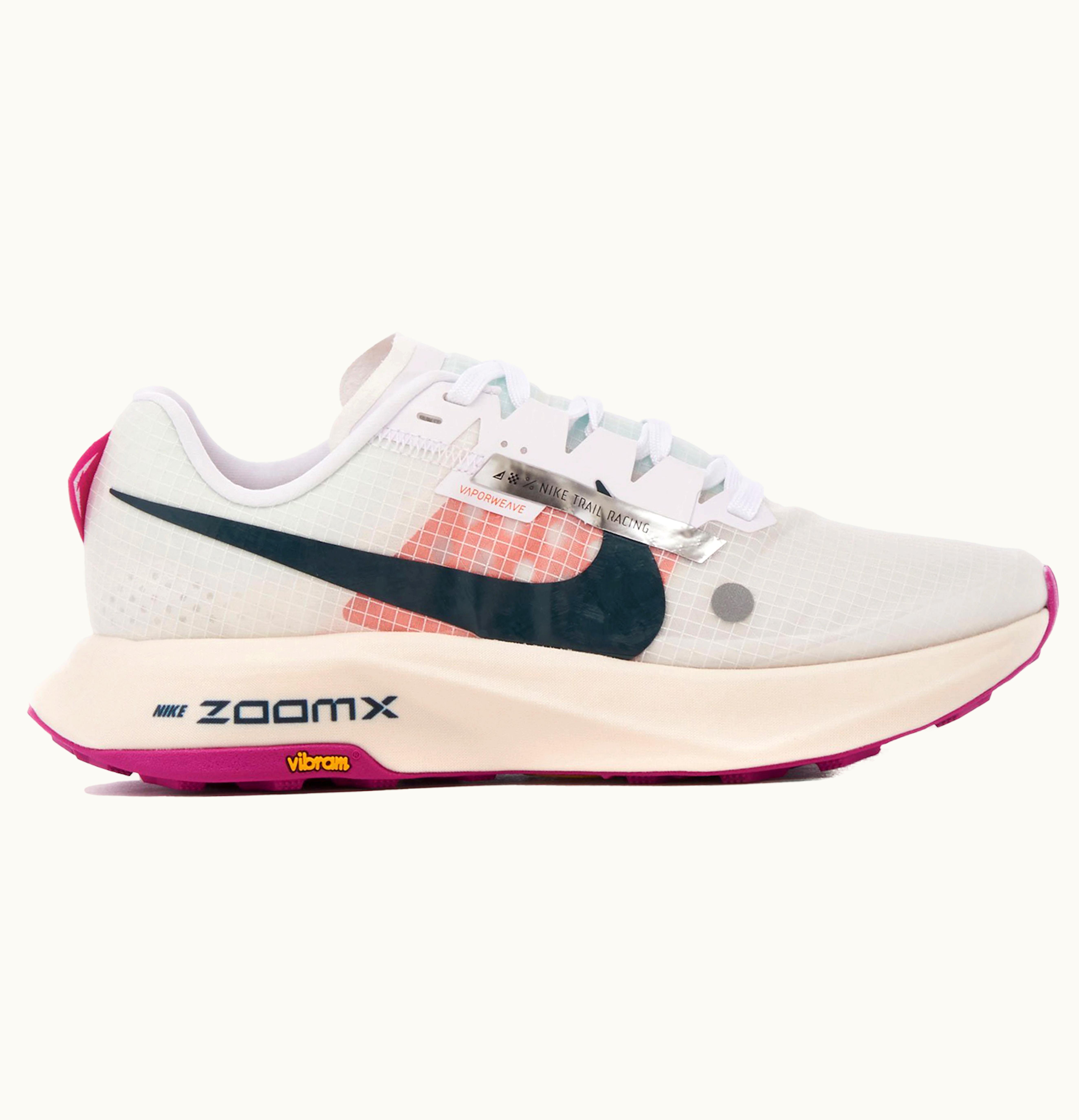 Nike Nike Zoomx Ultrafly Trail White Safety Orange Vivid Grape Womens