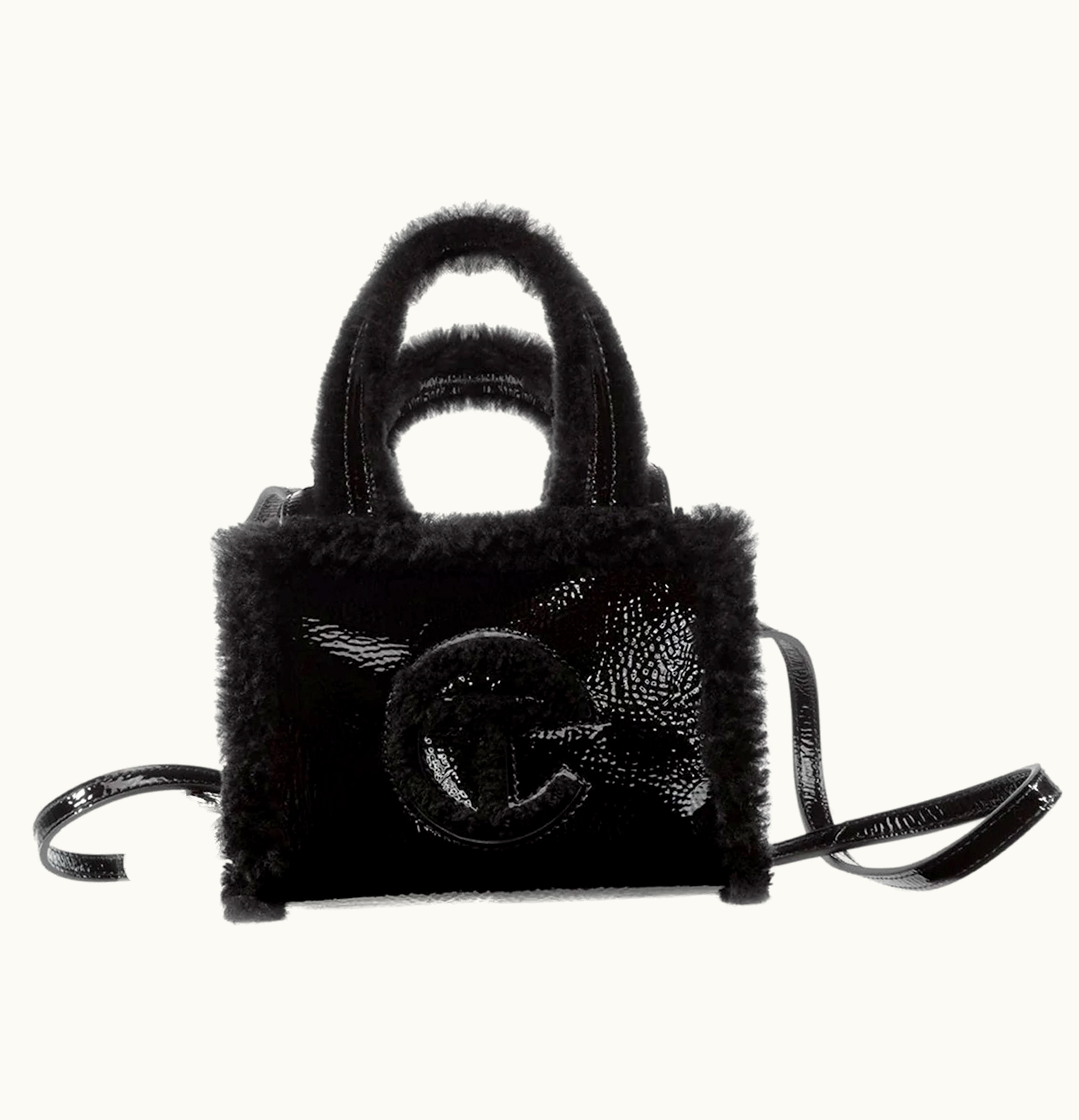Telfar Telfar X UGG Small Shopper Crinkle Black
