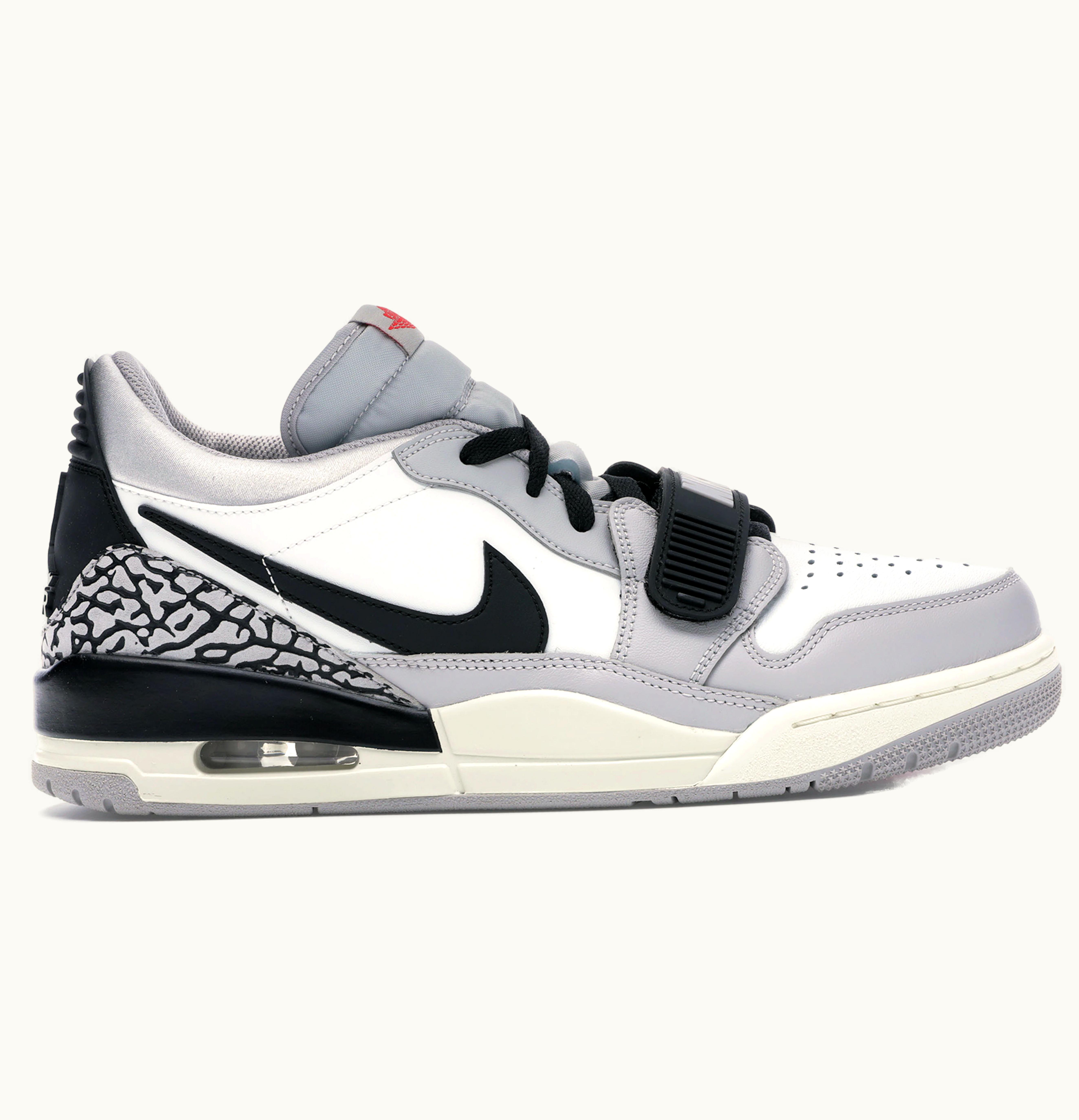 Jordan Air Jordan Legacy 312 Low Tech Grey Fire Red Black