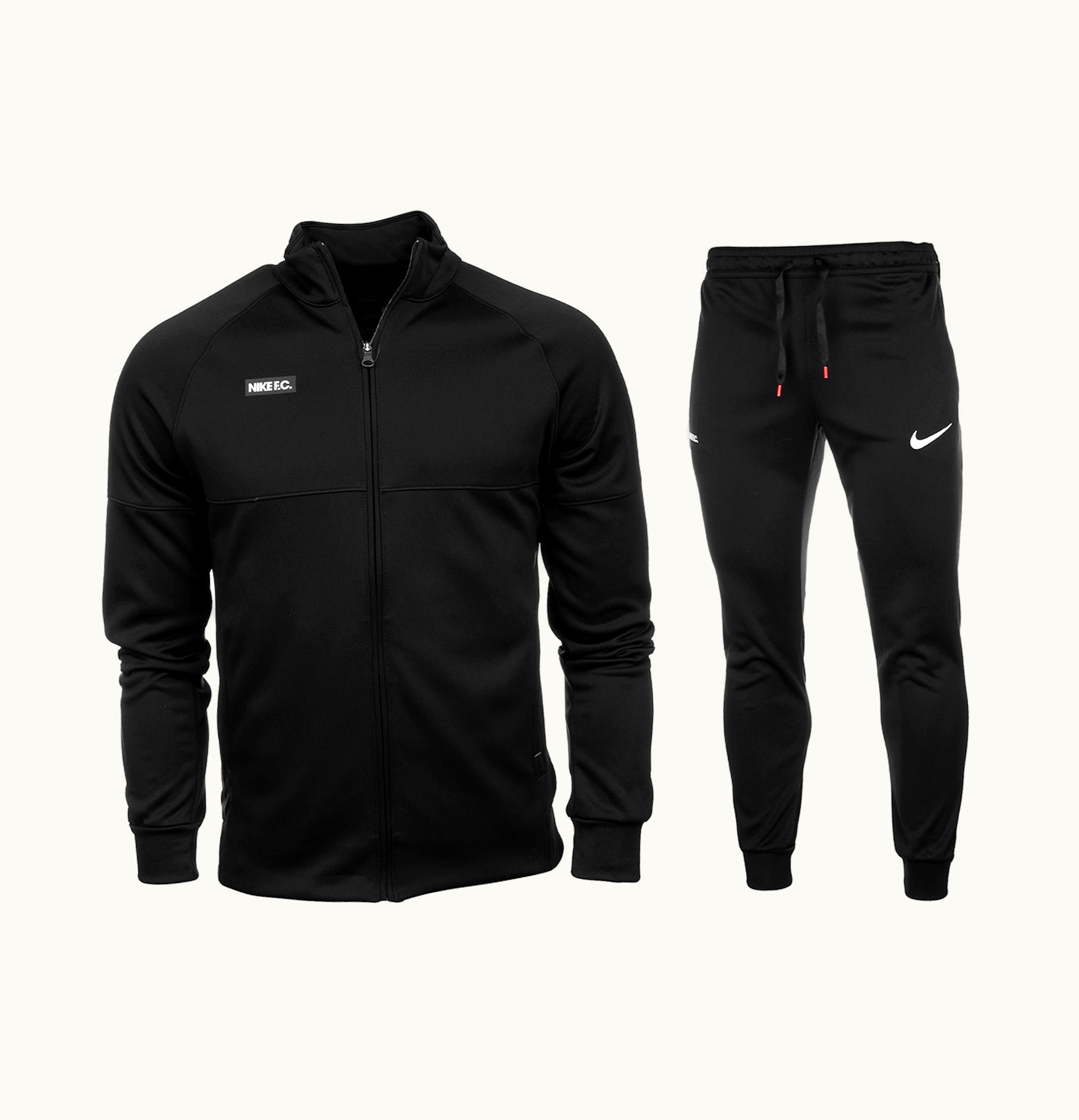 Nike Nike FC Football Dri Fit Tracksuit Core Black