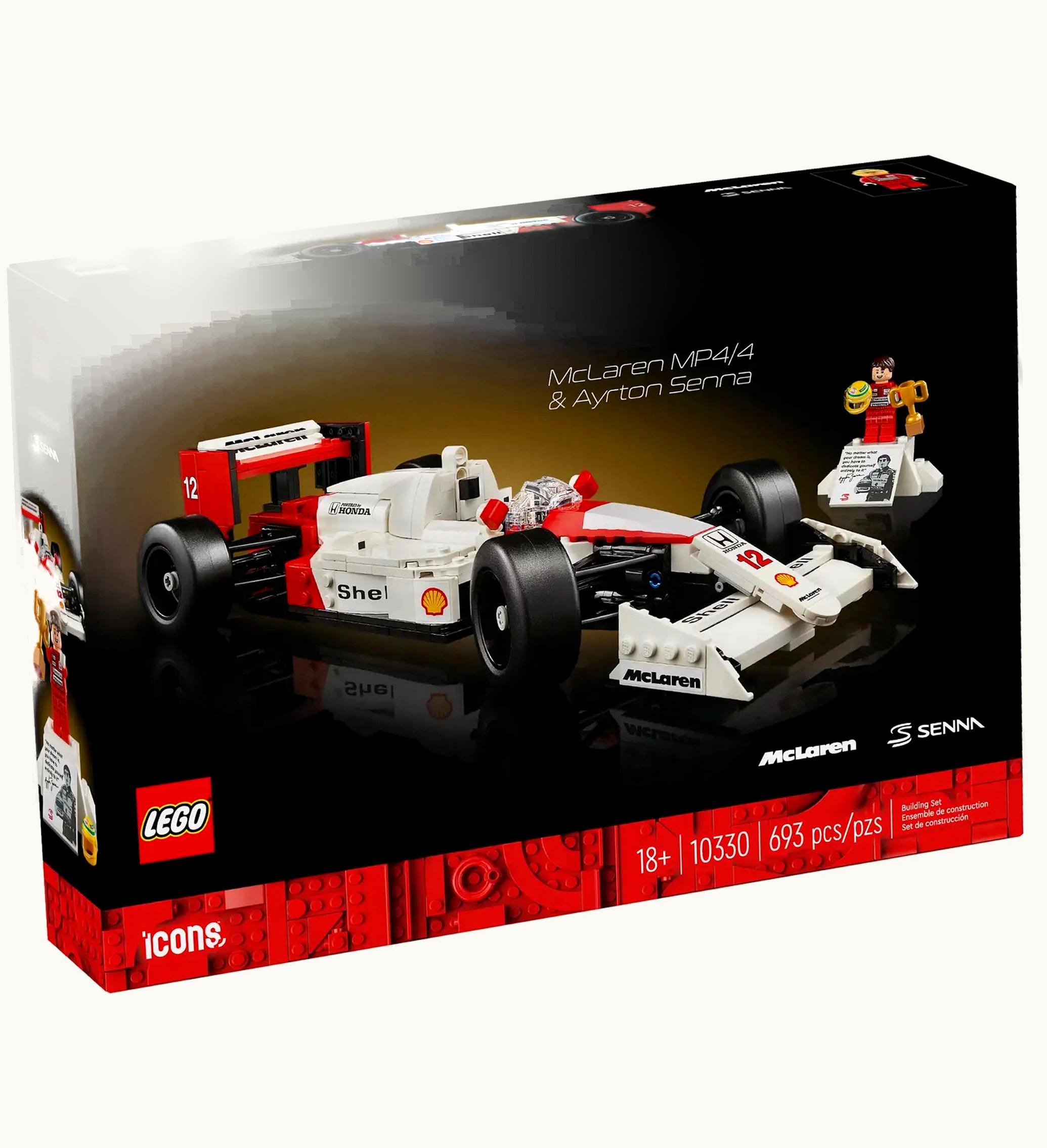 LEGO Lego Icons Mclaren Mp4 4 Ayrton Senna Set 10330