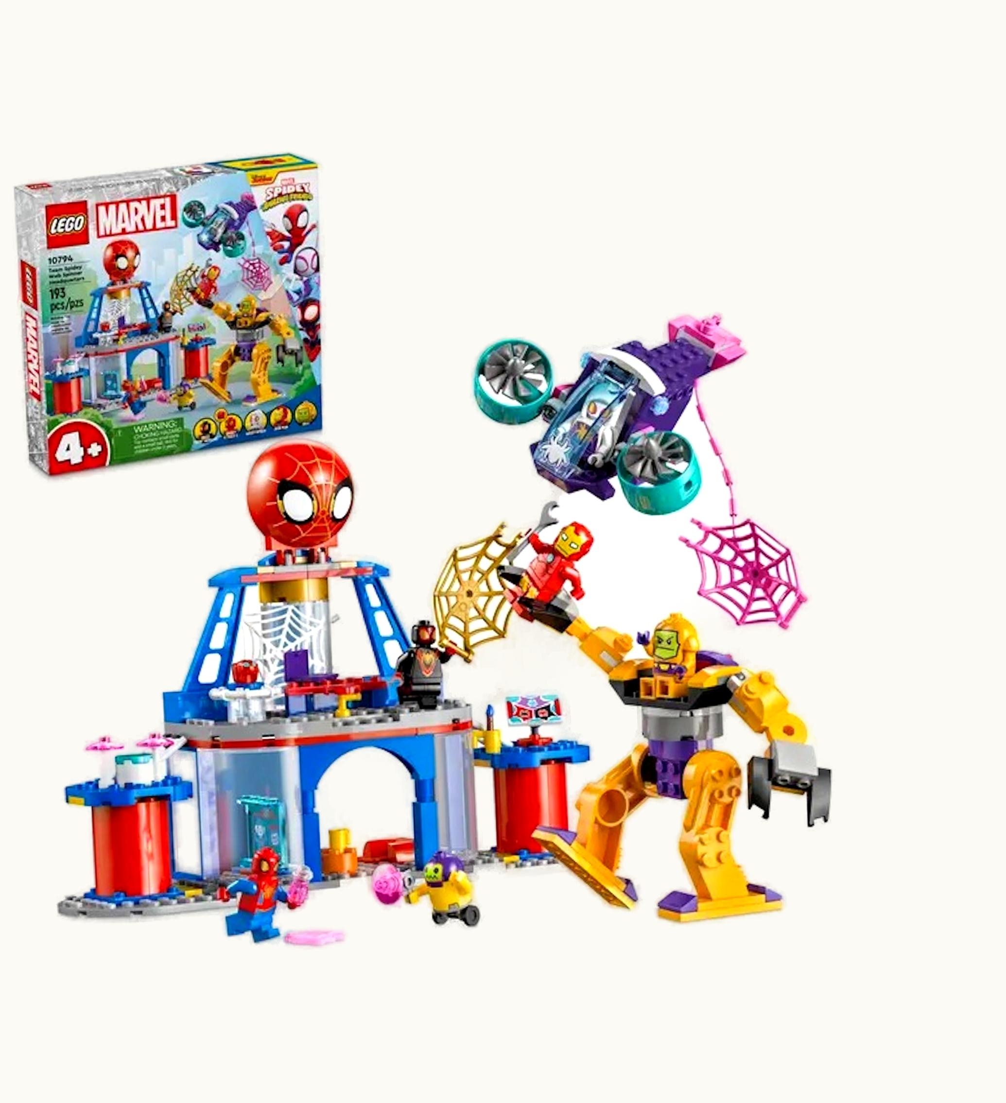 LEGO Lego Marvel Team Spidey Web Spinner Headquarters Set 10794