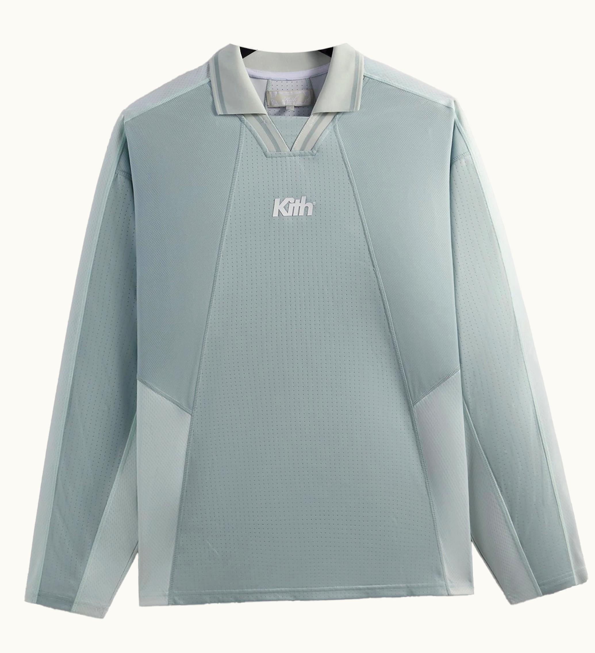 Kith Kith Long Sleeve Panelled Otto Polo Breath