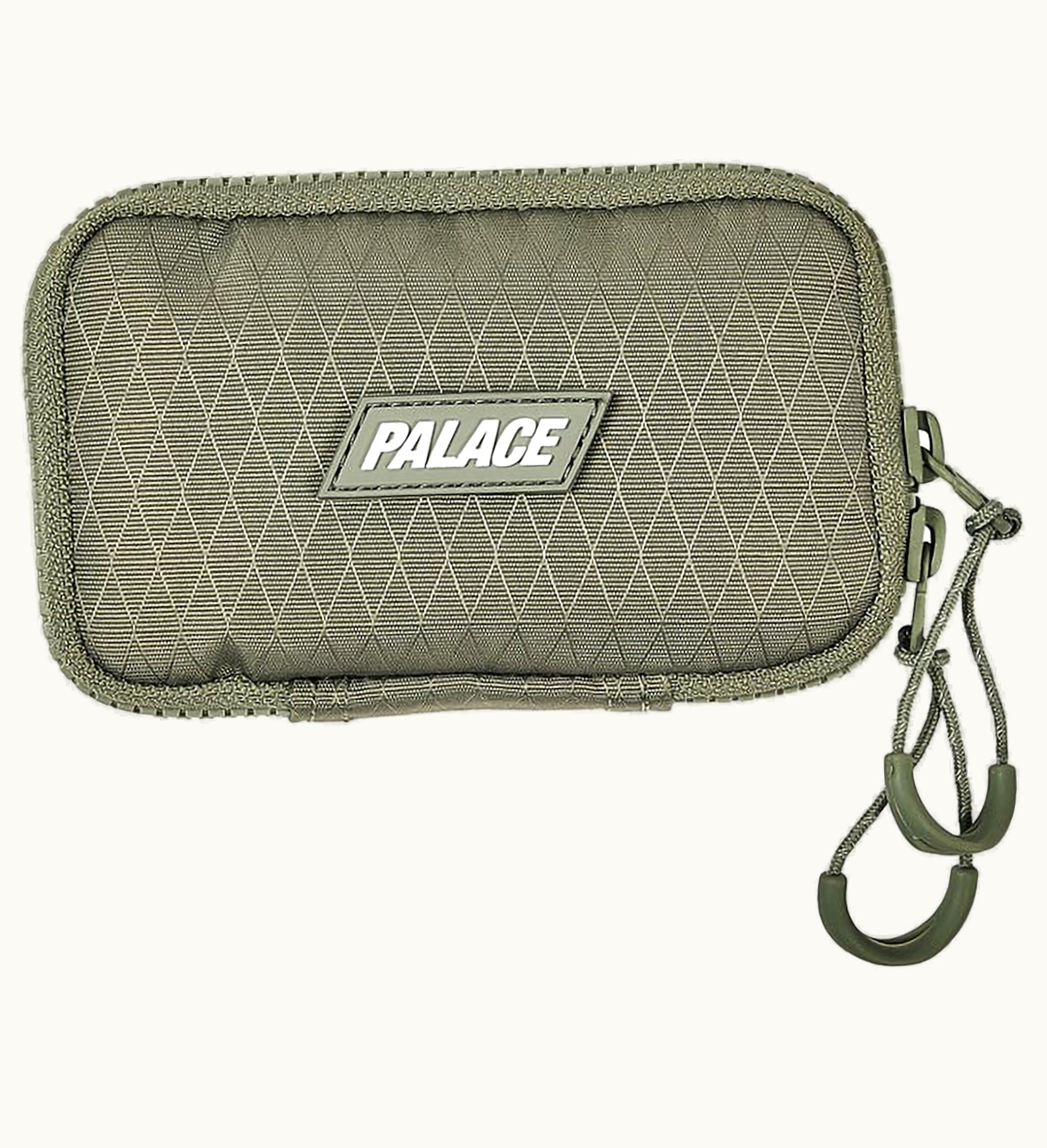 Palace Palace Cordura Y Rip Card Wallet Olive