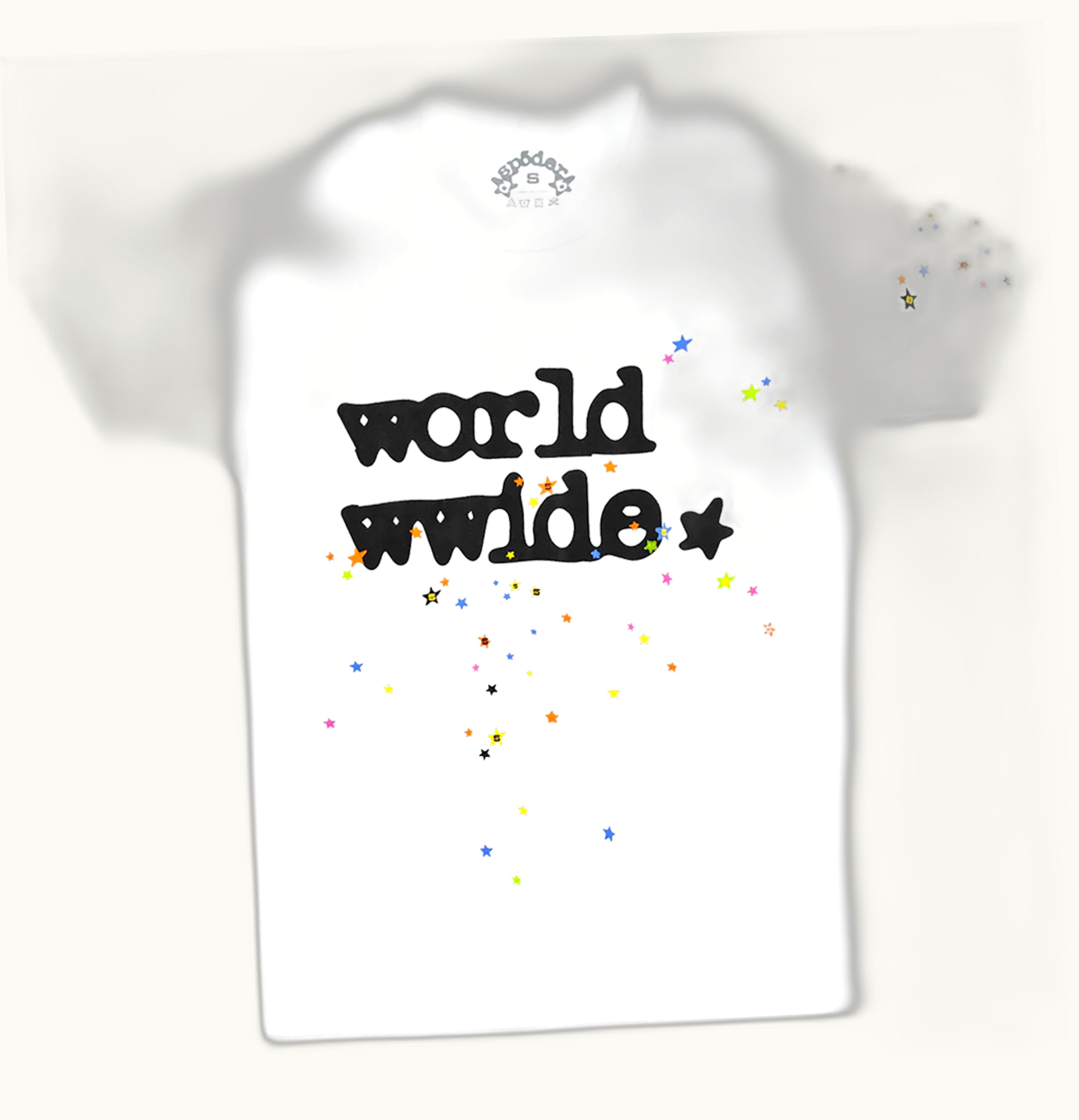 Sp5der Sp5der Womens Worldwide Tee White