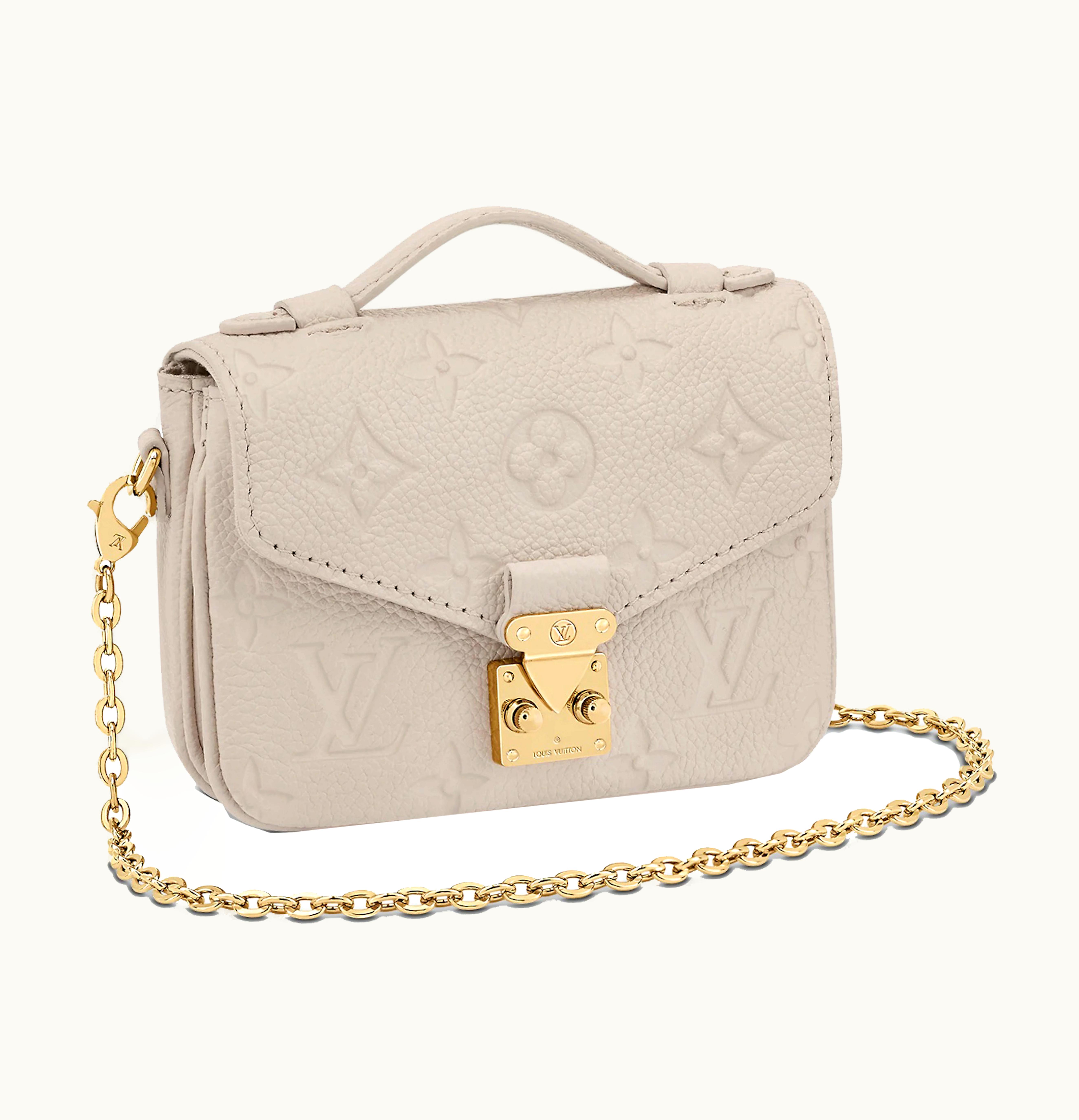 Louis Vuitton Louis Vuitton Micro Metis Monogram Empriente Beige Clair