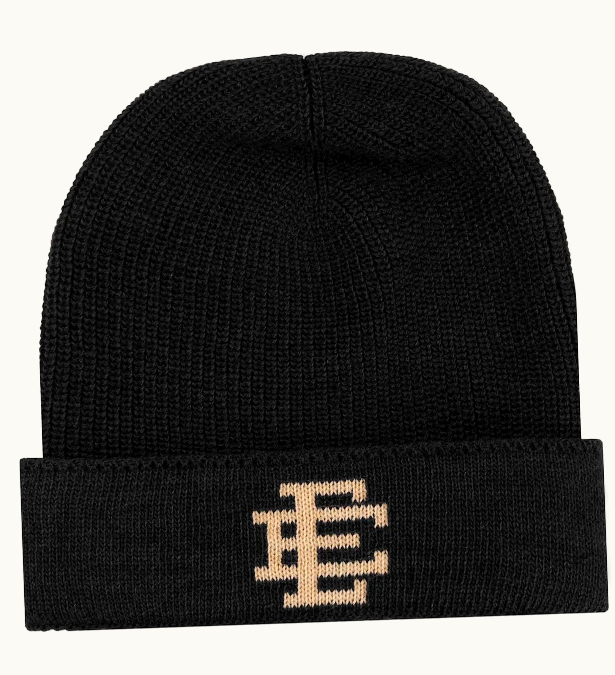Eric Emanuel Eric Emanuel EE Beanie Black Ivory