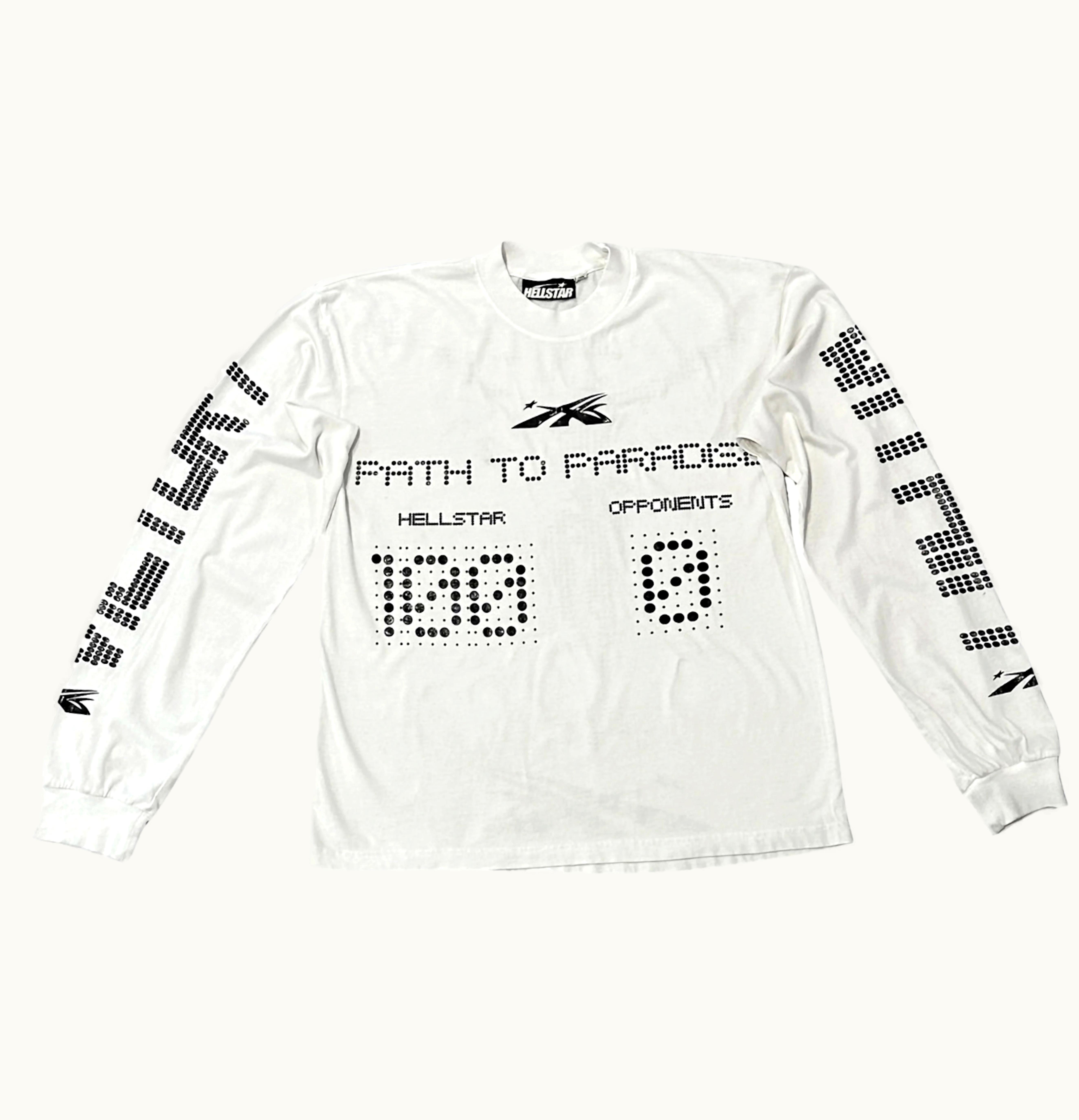 Hellstar Hellstar Scoreboard L S T Shirt White