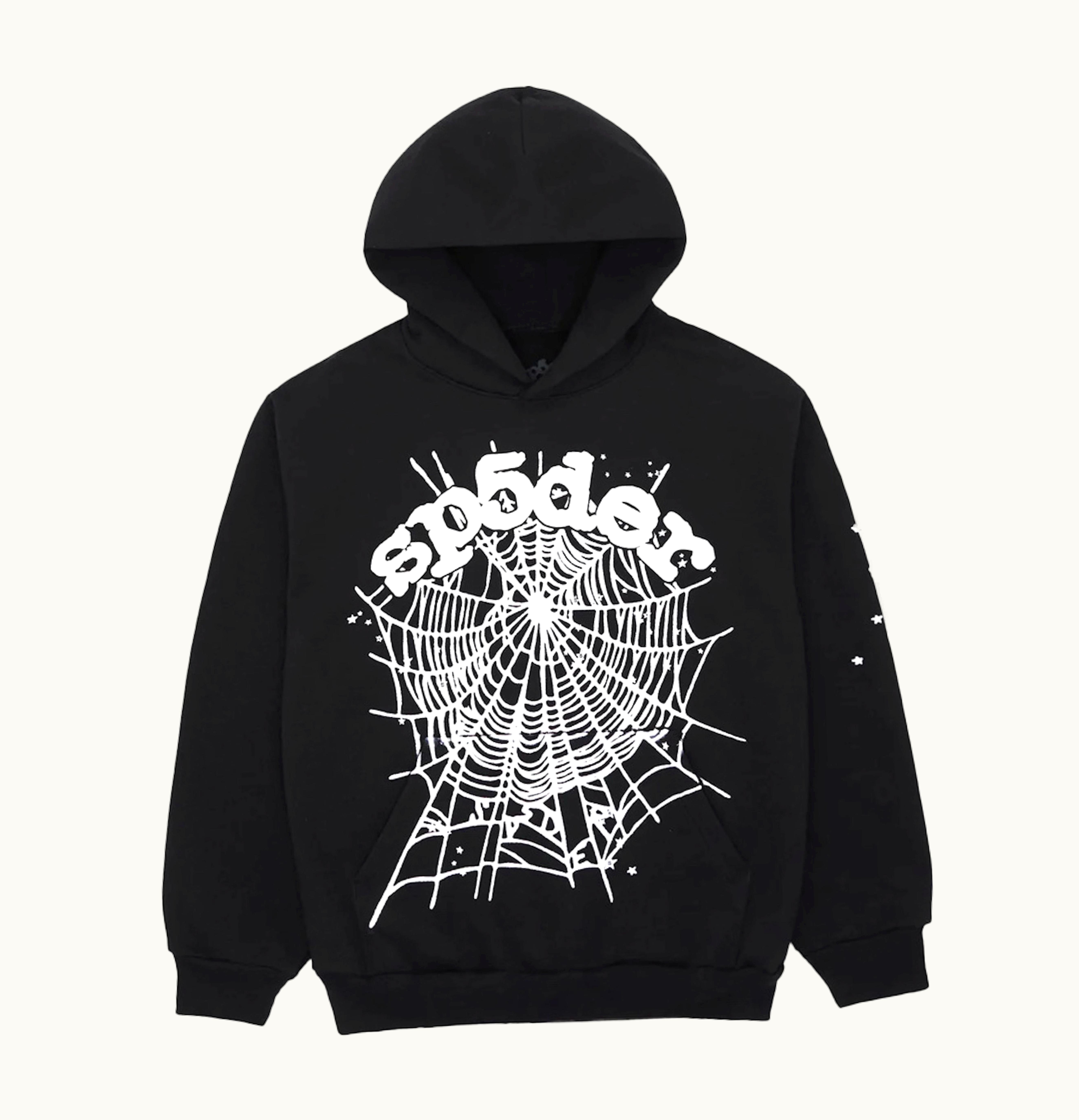 Sp5der Sp5der OG Web Hoodie Black