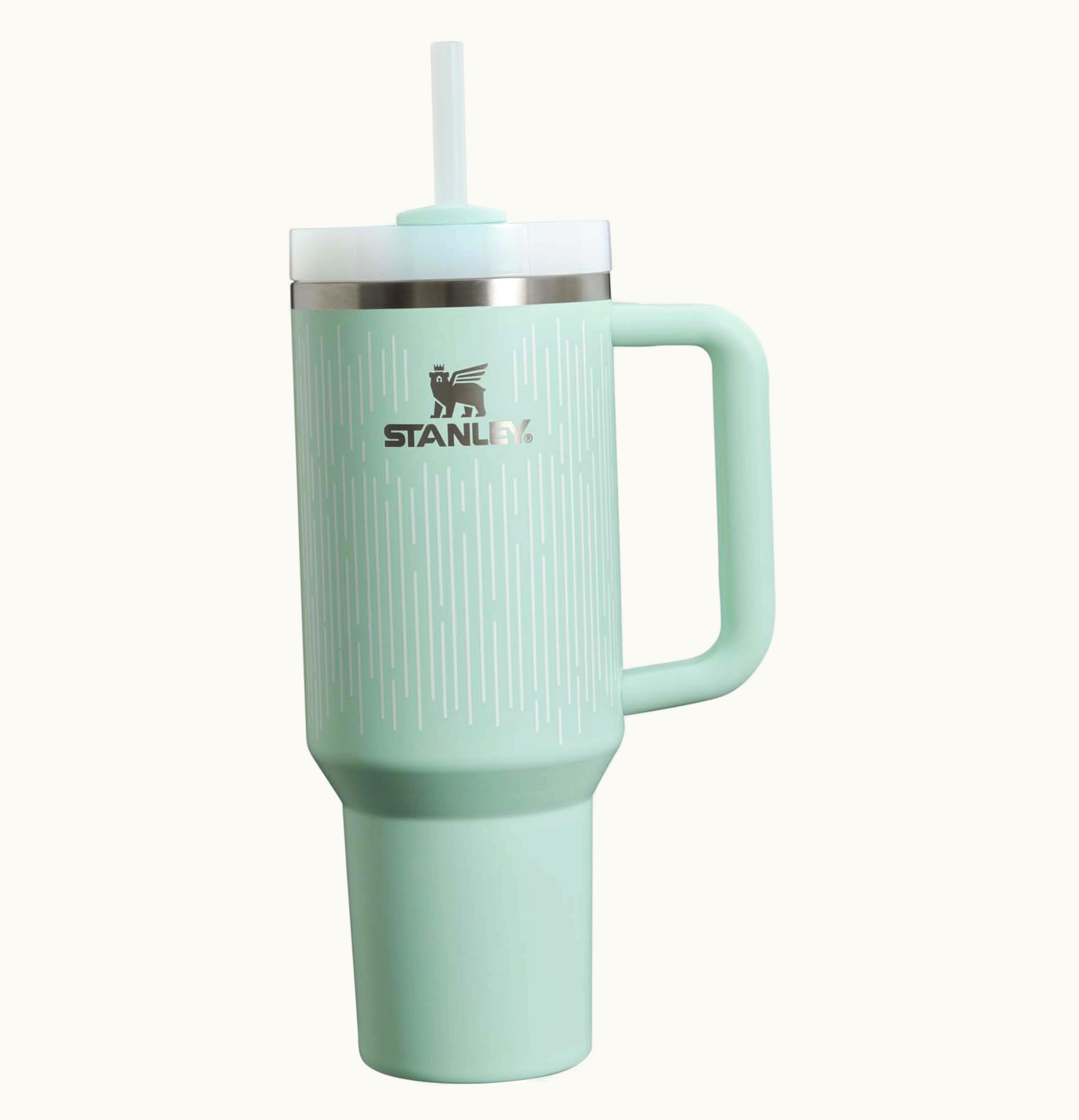 Stanley Stanley The Clean Slate Flowstate Quencher 40oz Tumbler Soft Rain Mint
