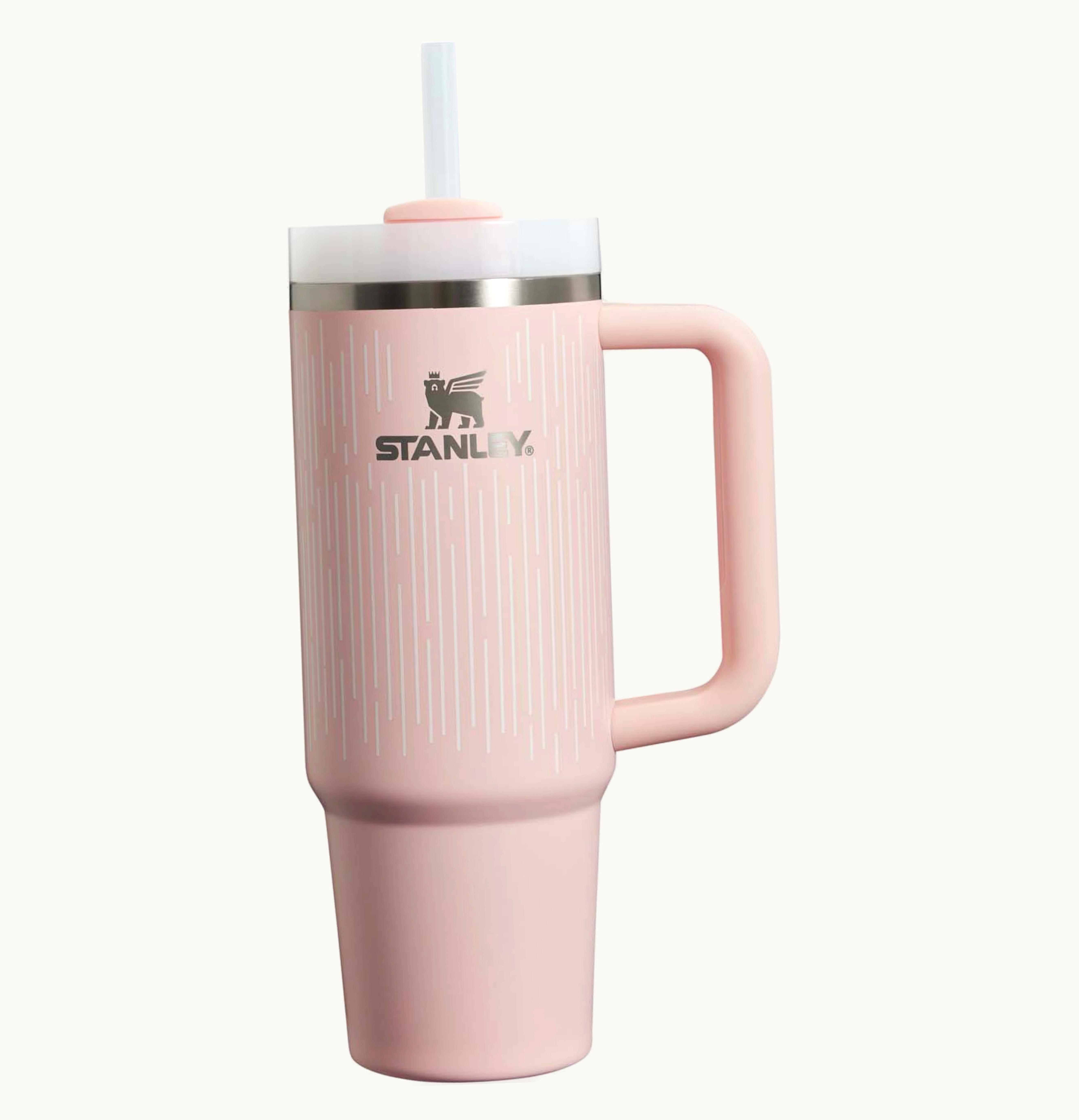 Stanley Stanley The Clean Slate Flowstate Quencher 30oz Tumbler Soft Rain Bloom