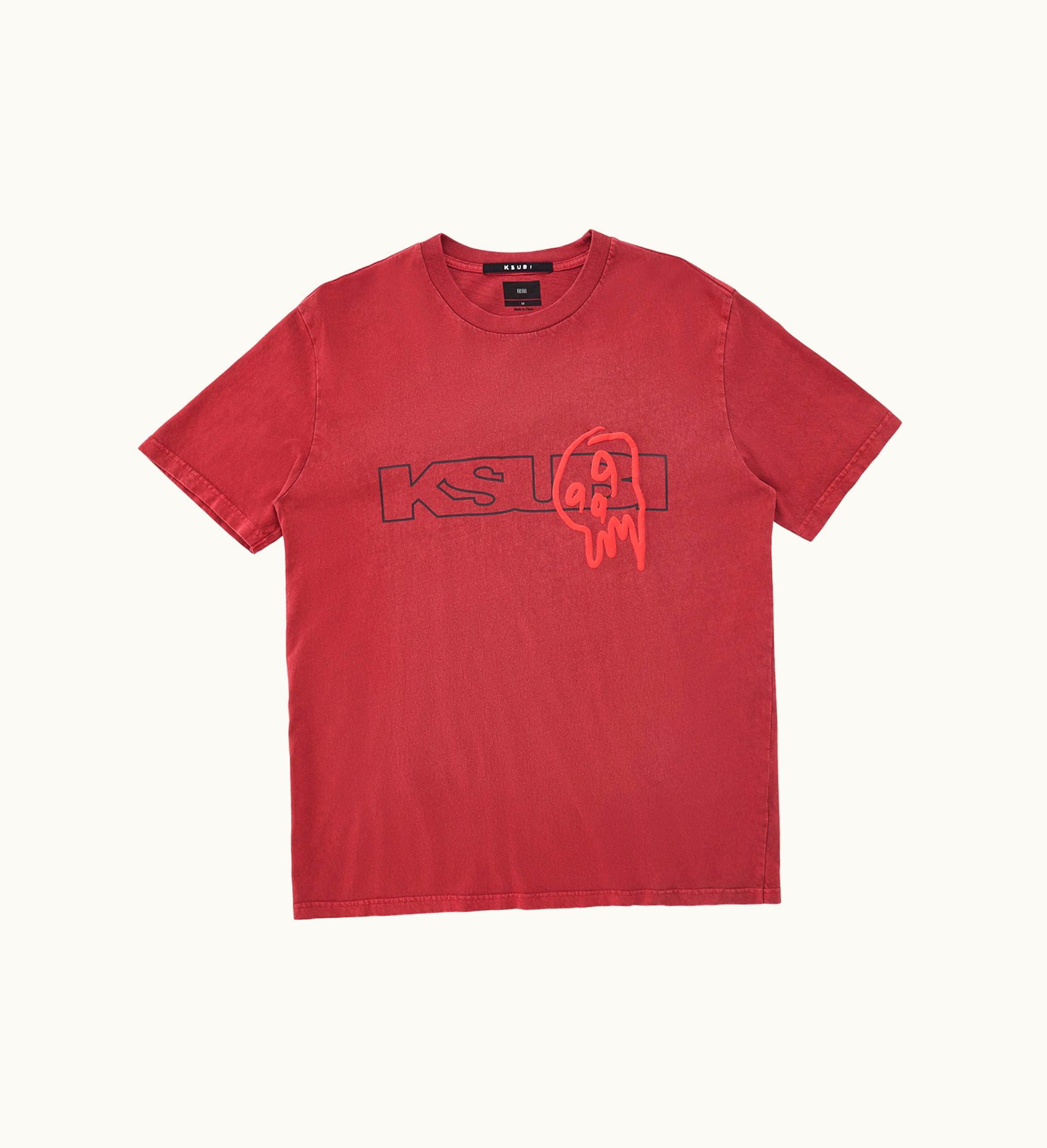 Ksubi Ksubi X Juice Wrld 999 Skull Kash S S Tee Blood Red