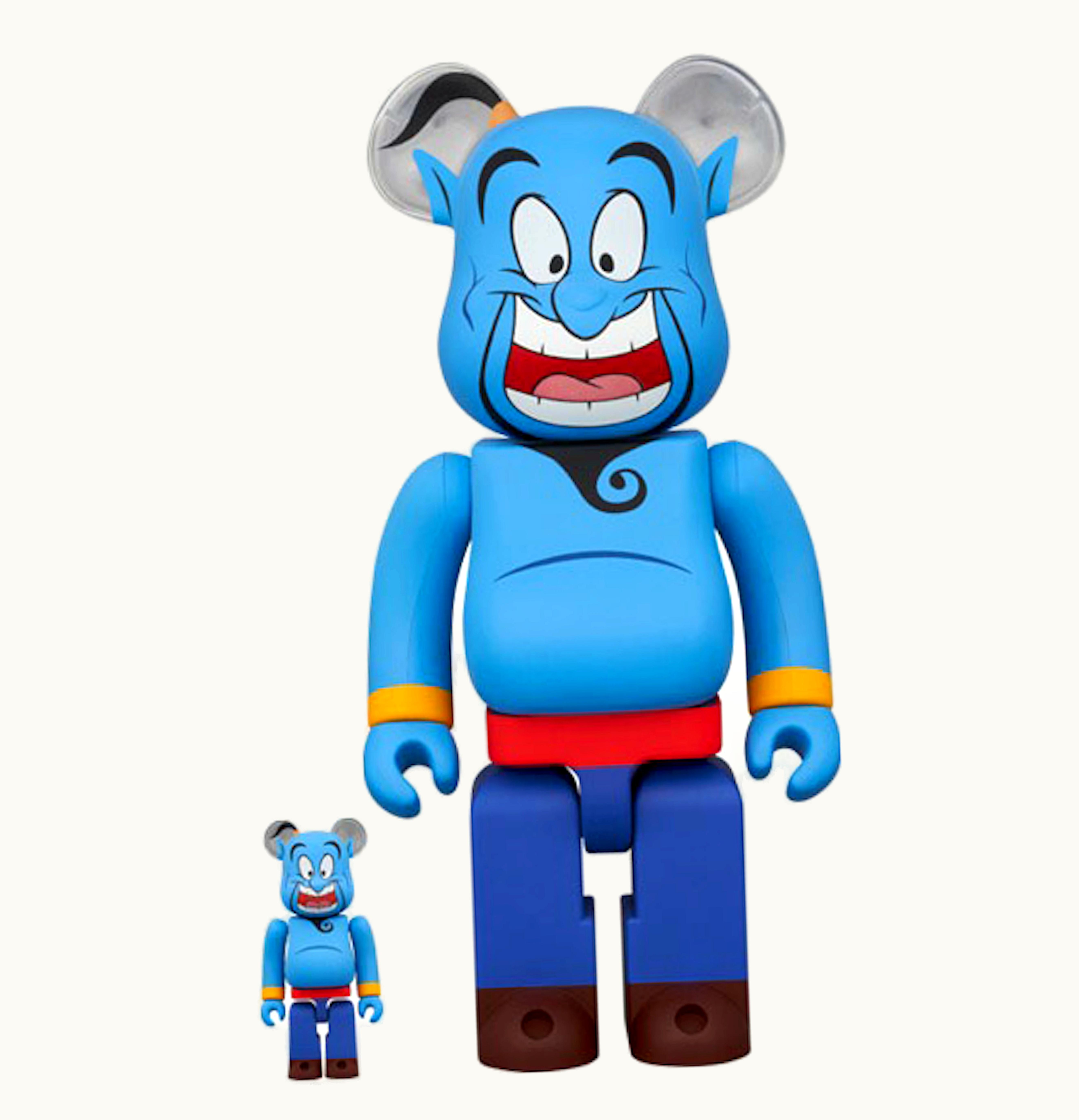 Bearbrick Bearbrick Disney Aladdin Genie 100 400 Set