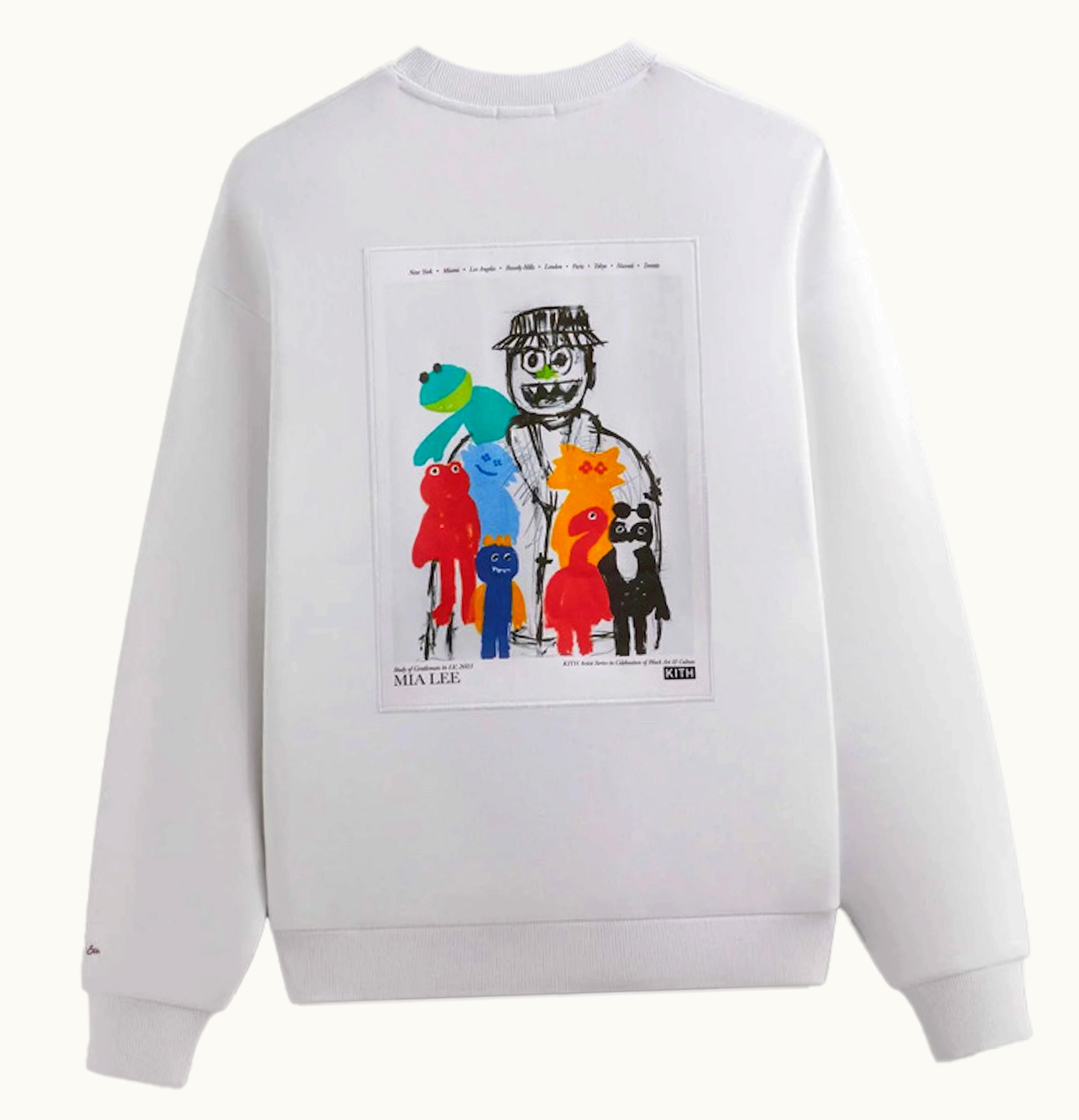 Kith Kith Mia Lee Artist Nelson Crewneck White