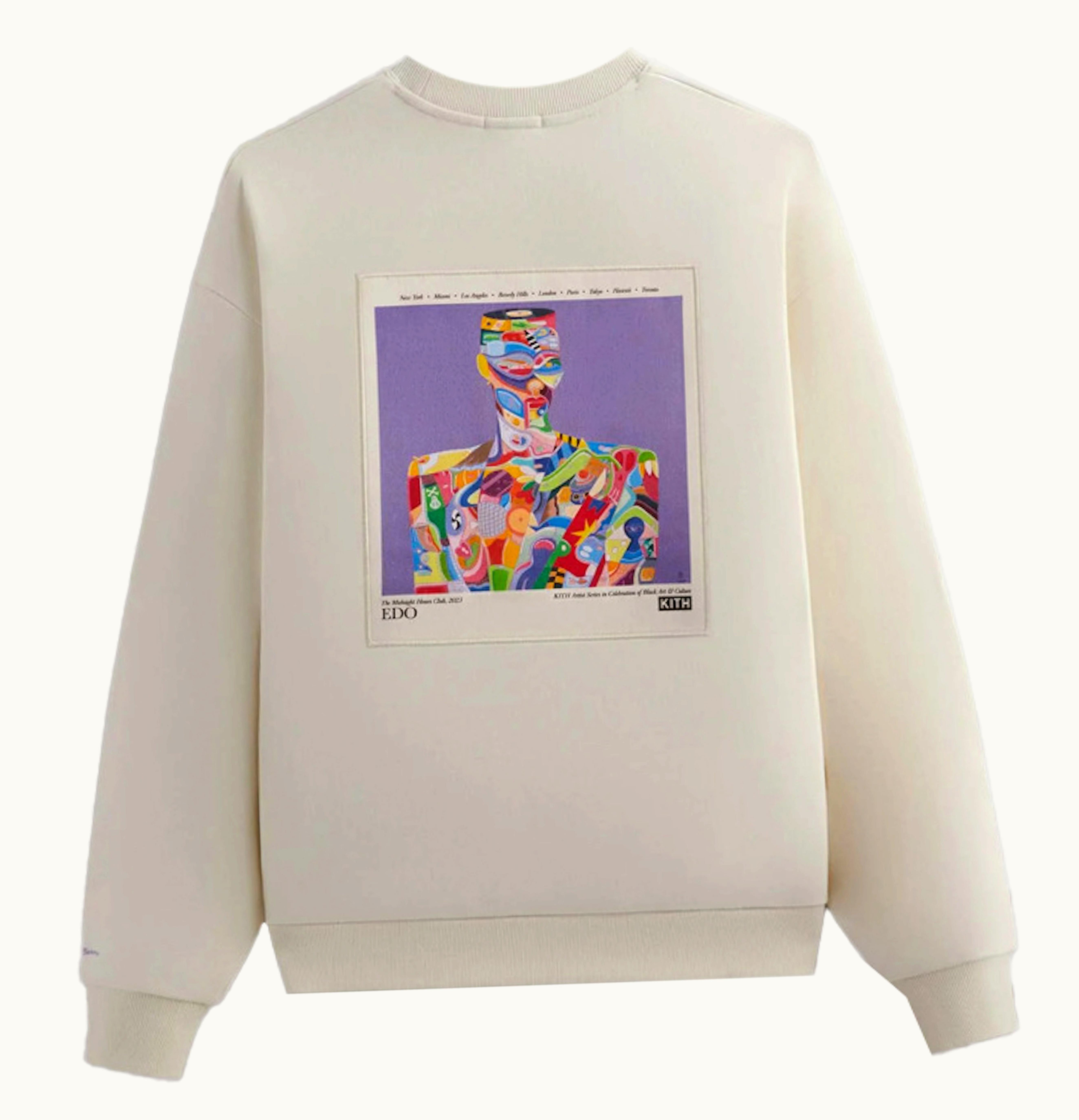 Kith Kith Edo Artist Nelson Crewneck Sandrift