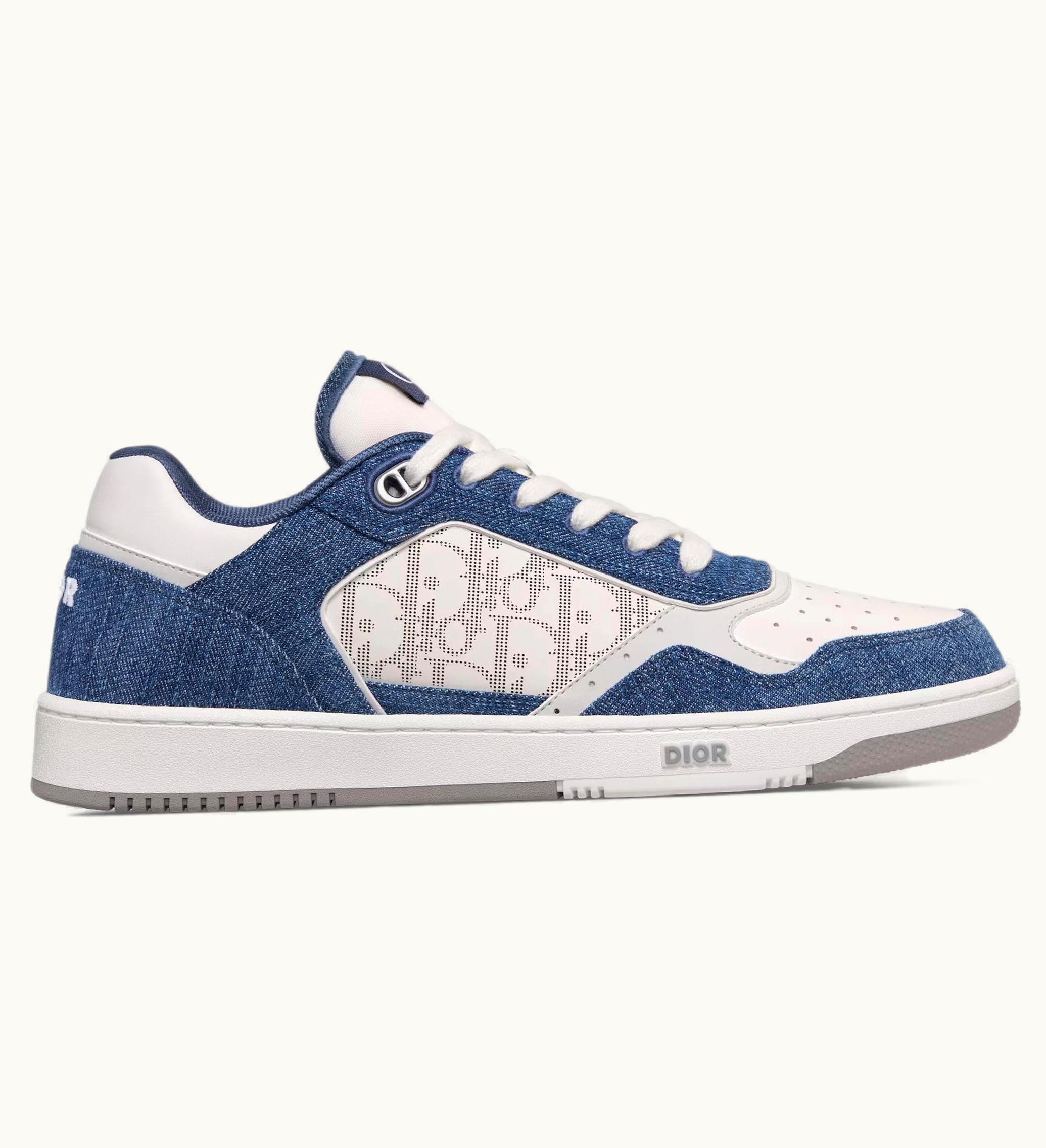 Dior Dior B27 Low White Blue Denim