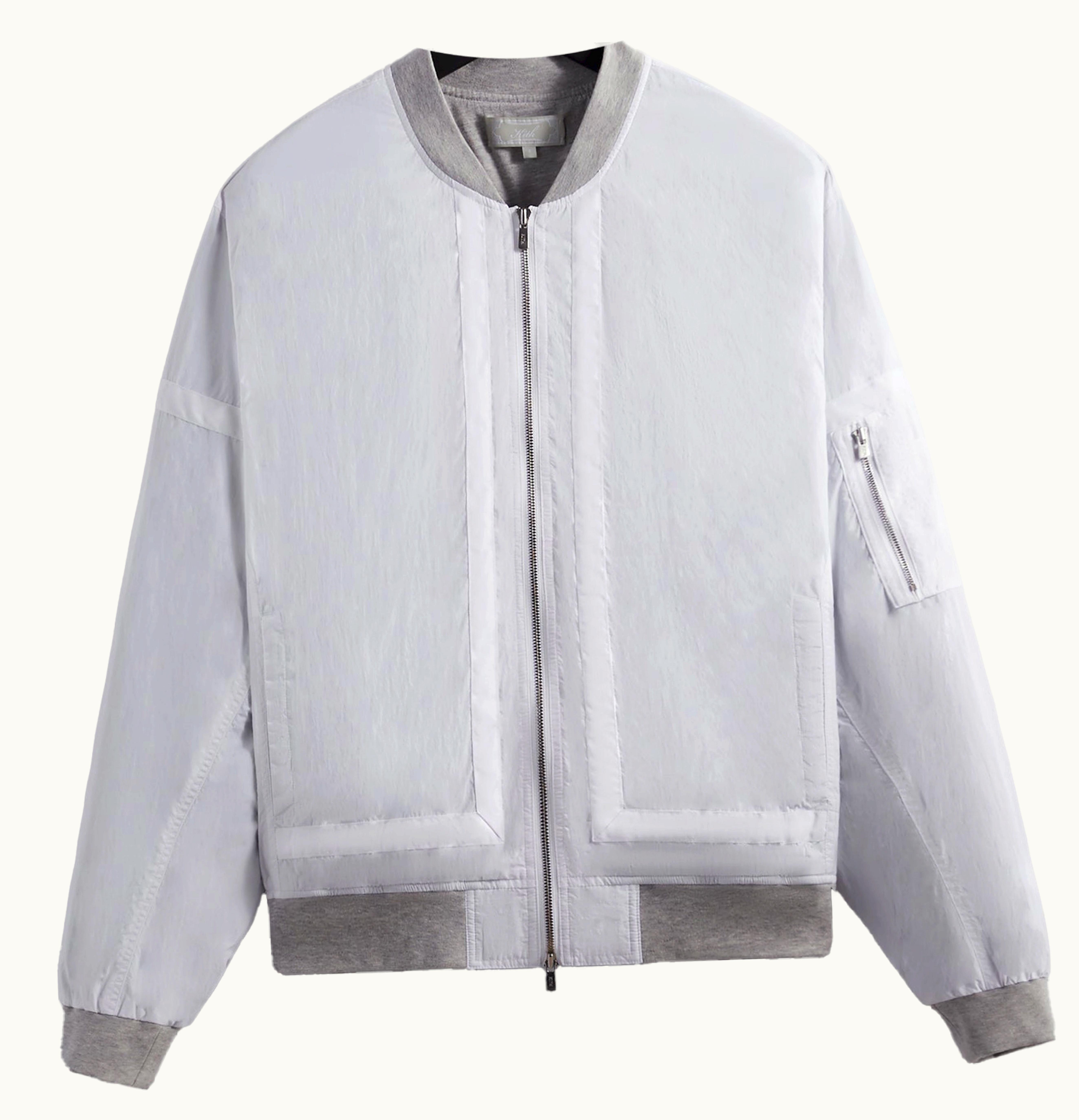Kith Kith Nylon Silas Bomber Jacket White