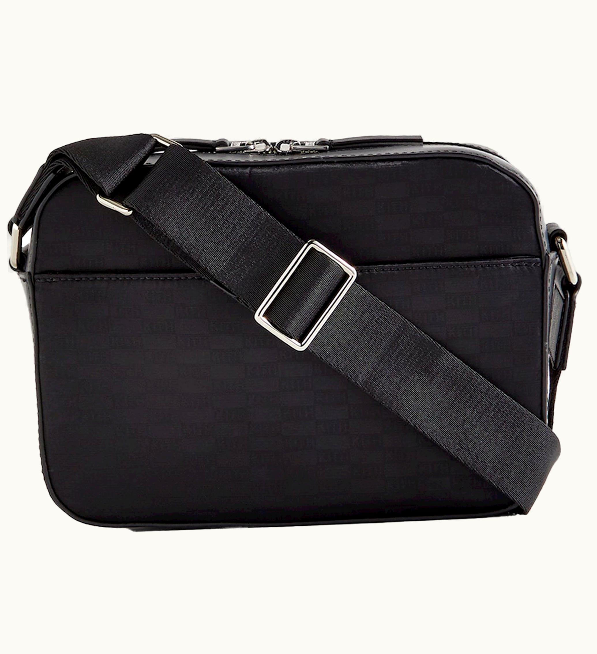 Kith Kith Nylon Jacquard Camera Crossbody Black