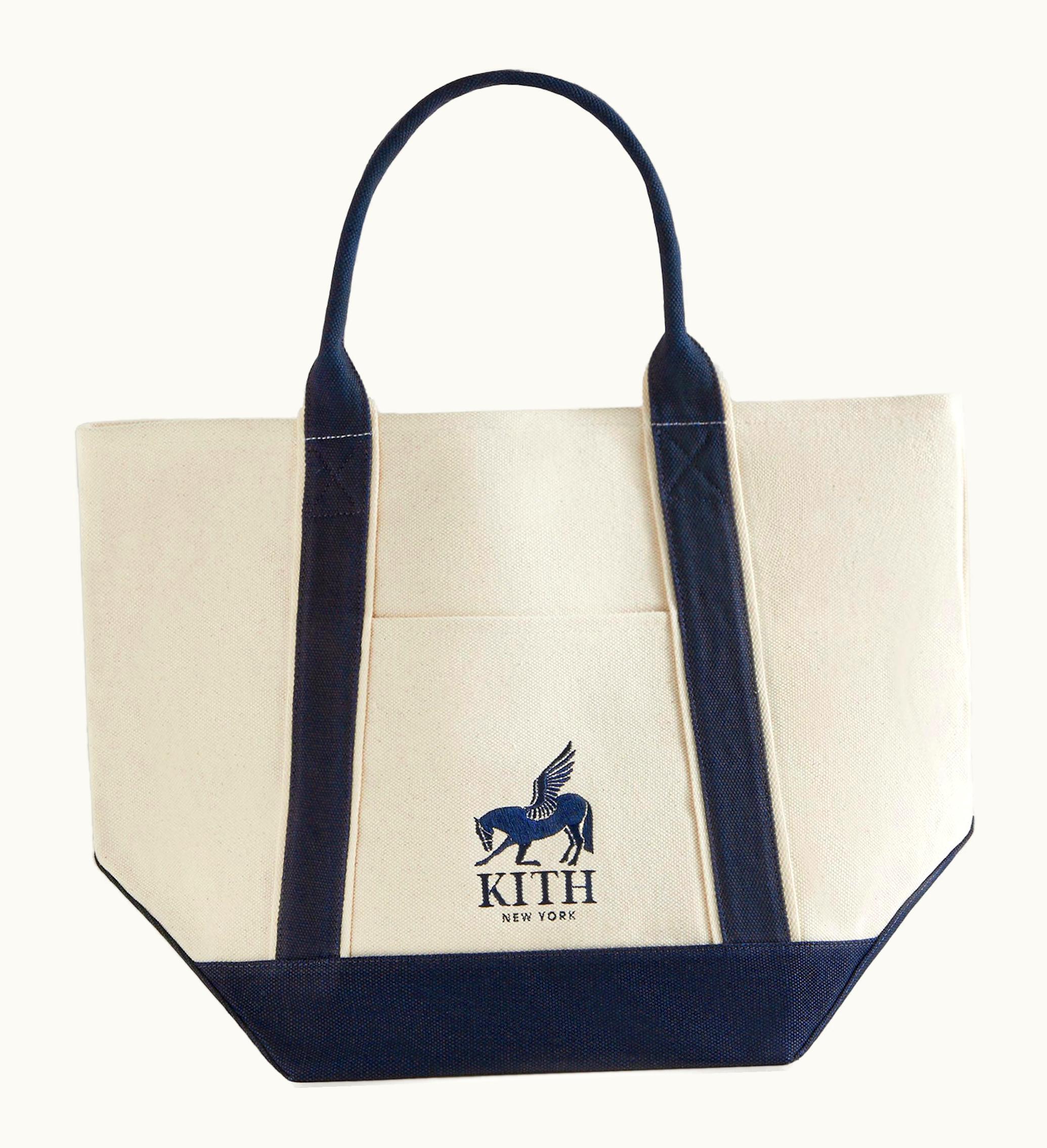 Kith Kith Monogram Canvas Tote Nocturnal