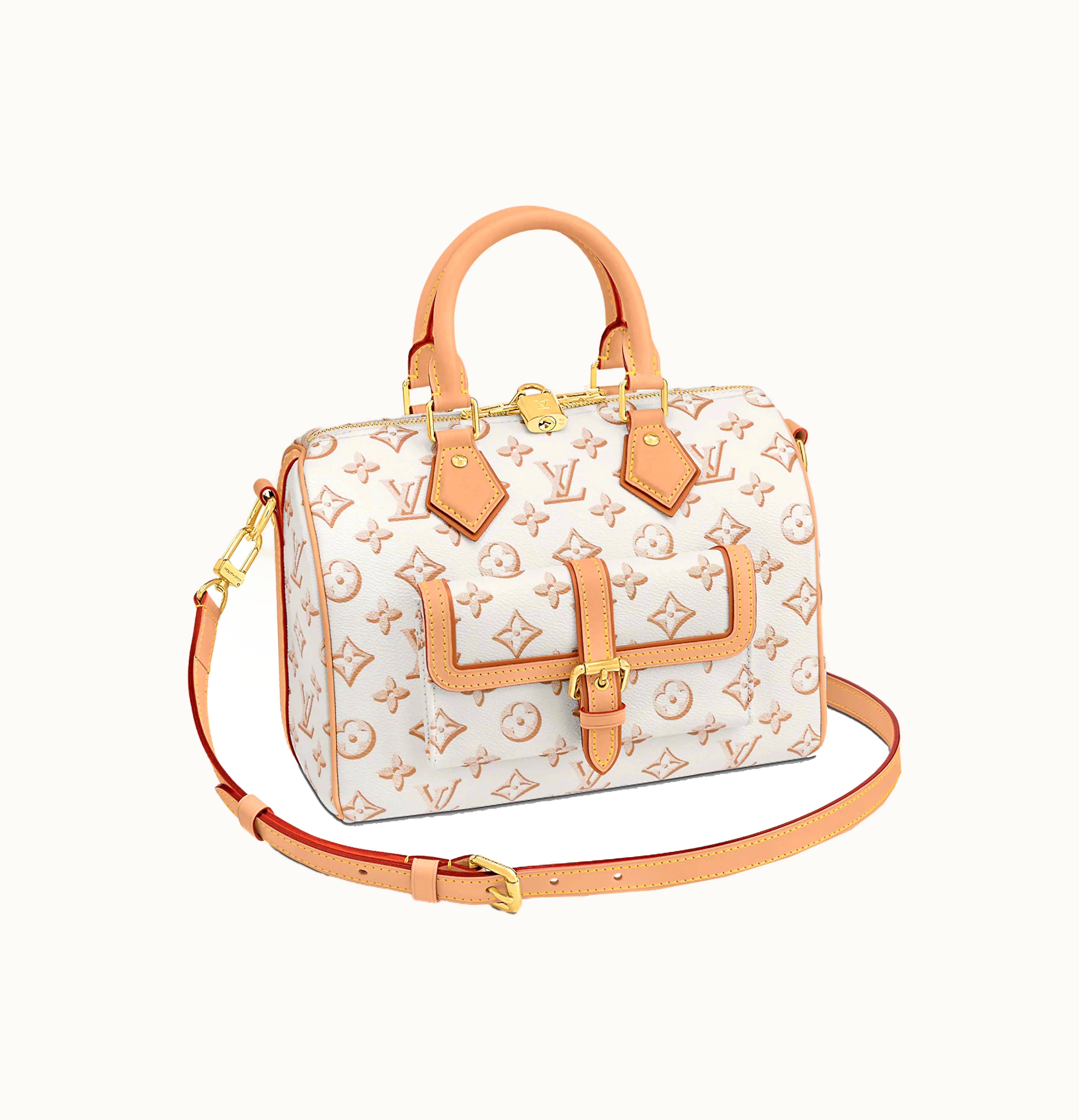 Louis Vuitton Louis Vuitton Speedy Bandouliere 25 Monogram Beige Clair UZ0091183