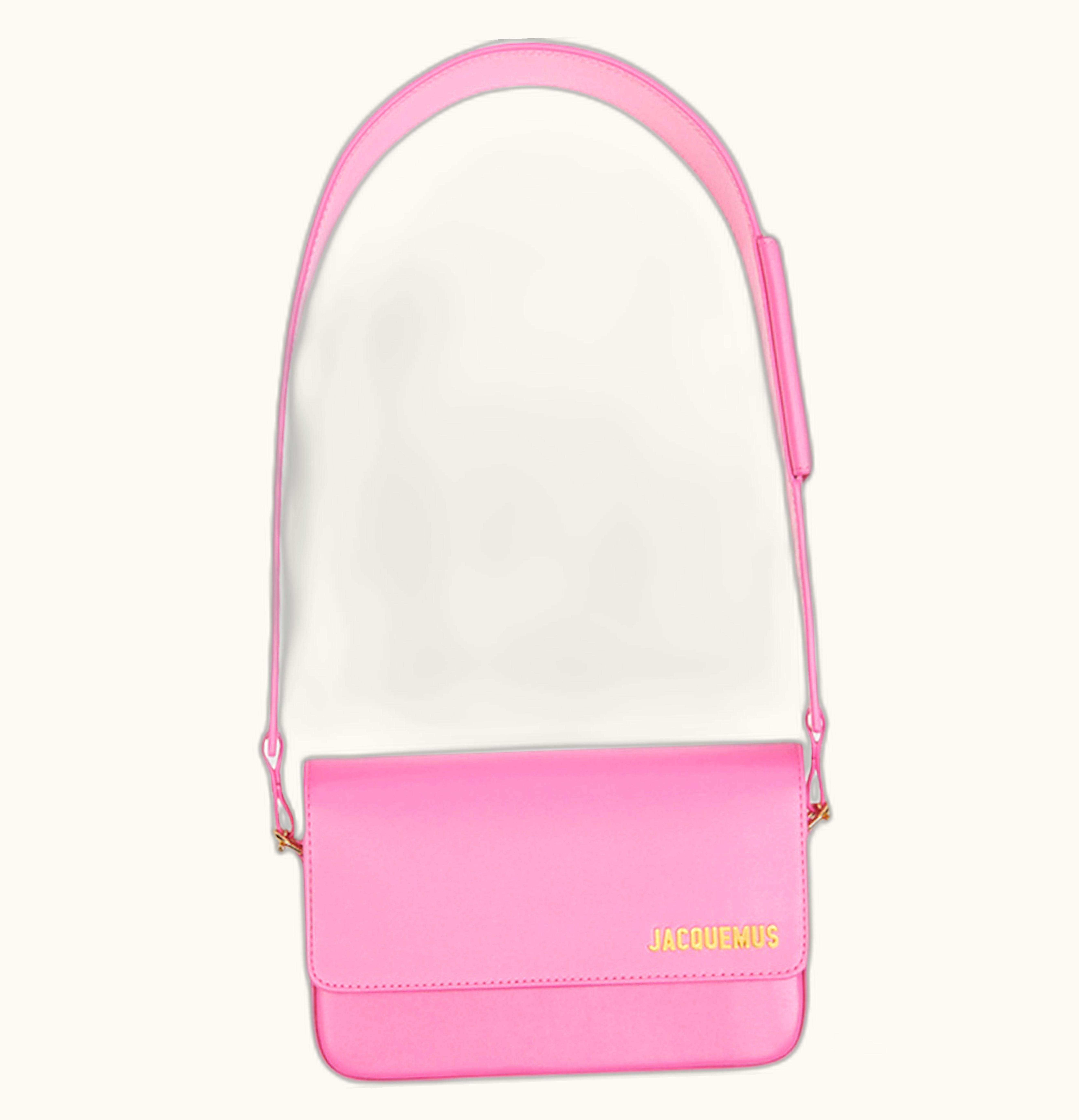 Jacquemus Jacquemus Le Carinu Flap Shoulder Bag Pink