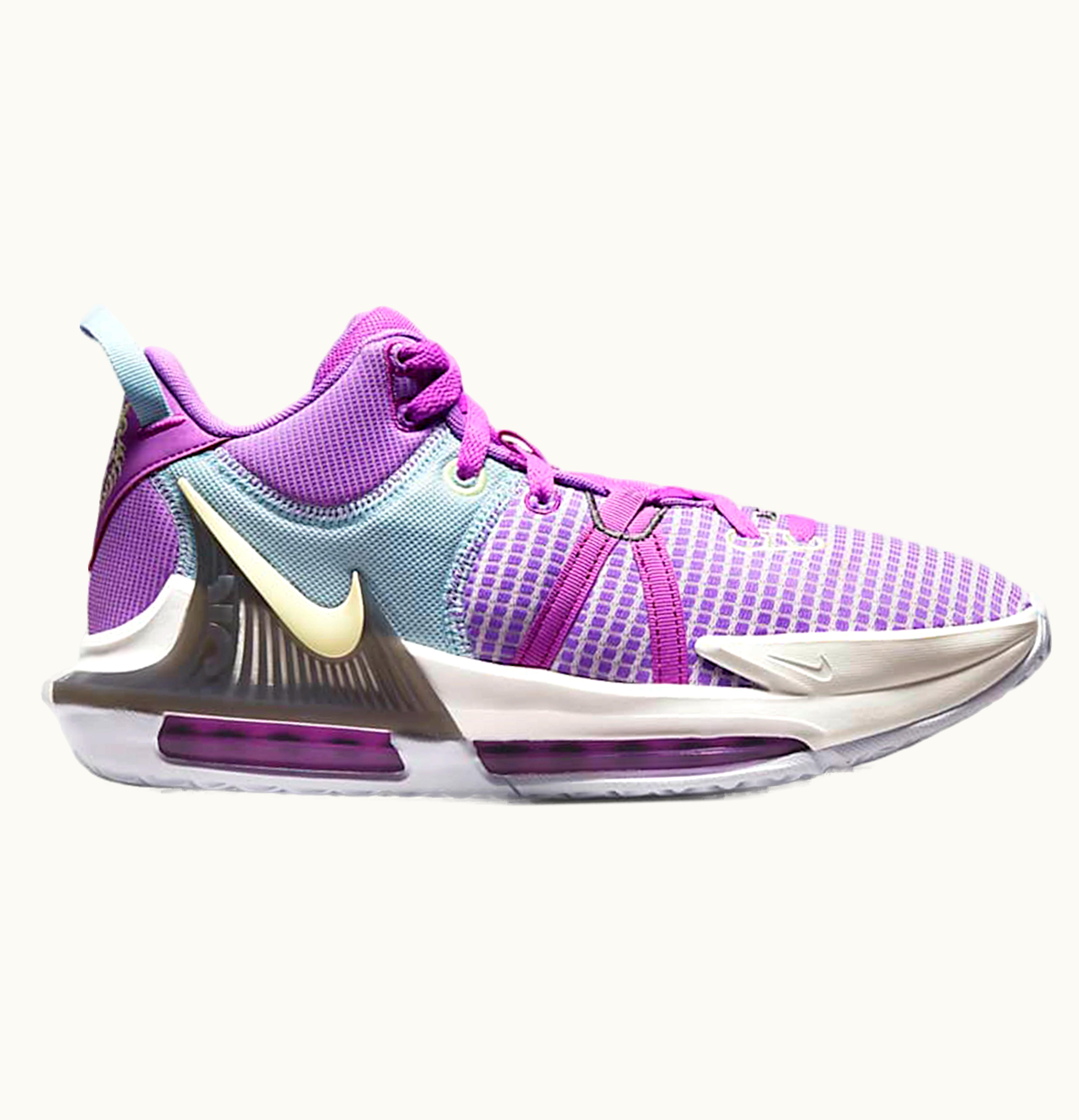 Nike Nike Lebron Witness 7 Fuchsia Dream Sail White Citron Tint